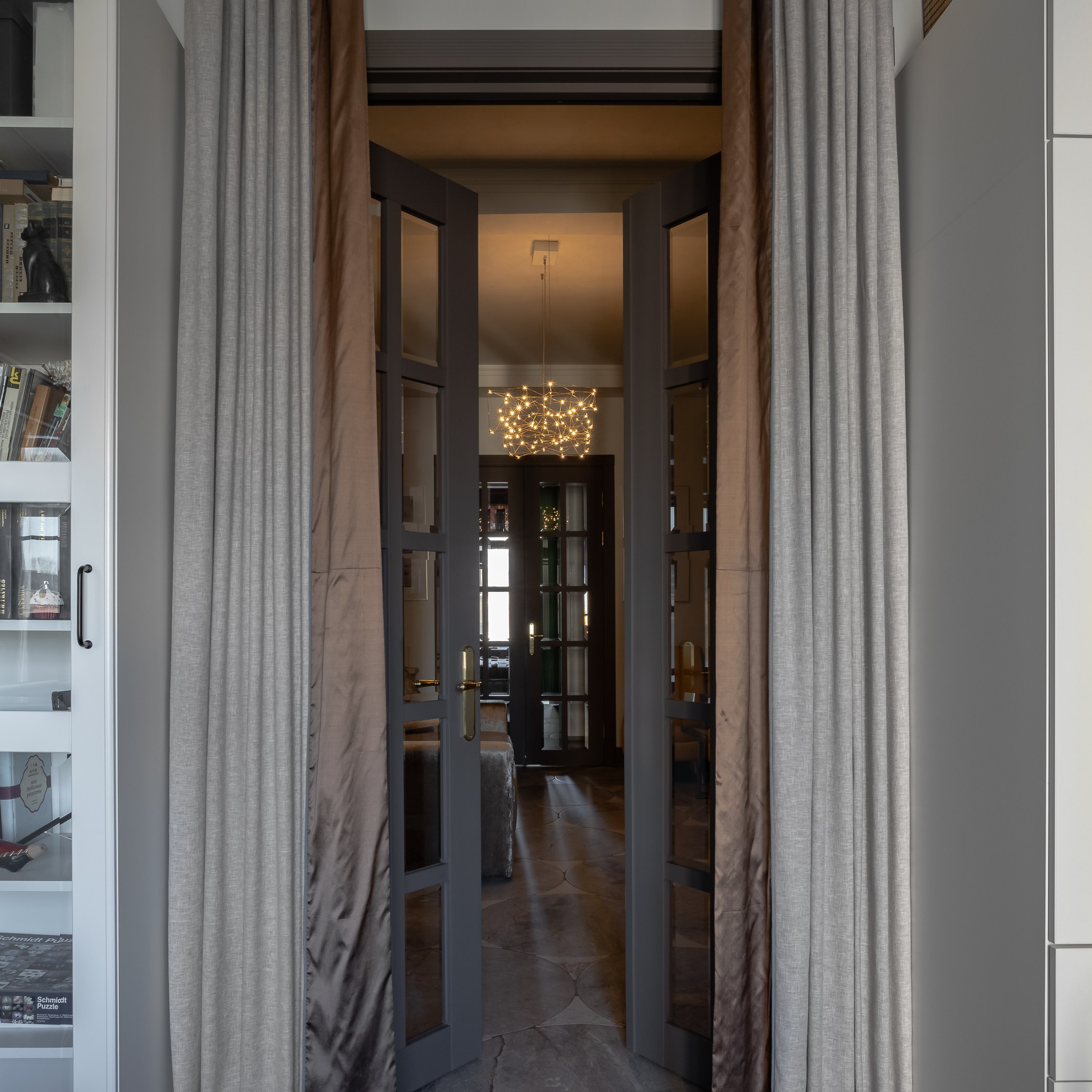 Небольшая квартира с анфиладной планировкой. Главная