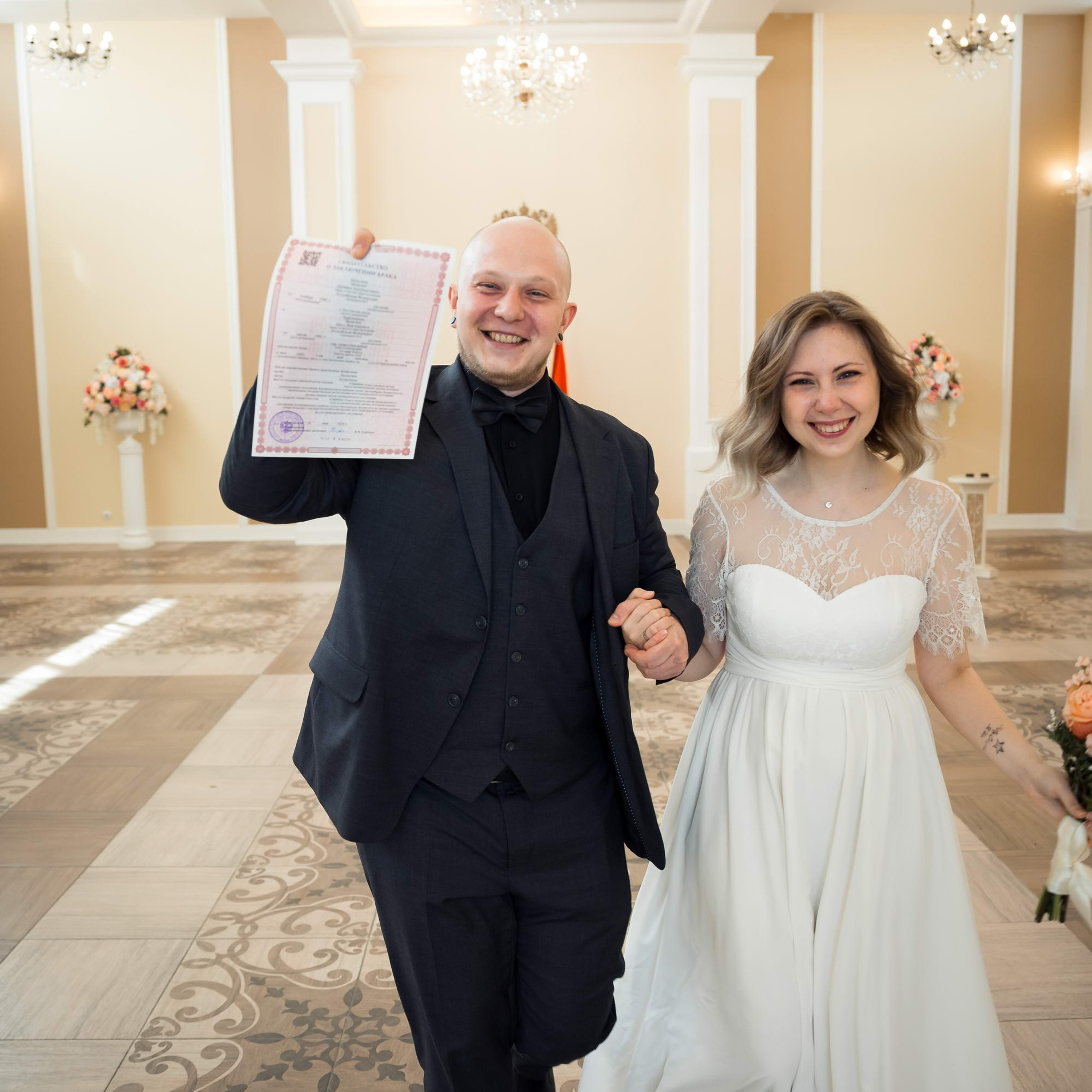 Свадьба в ЗАГСе Адмиралтейского района Санкт-Петербурга. Свадебный фотограф Игорь Брундасов 8PHOTO на свадьбу венчание загс СПб