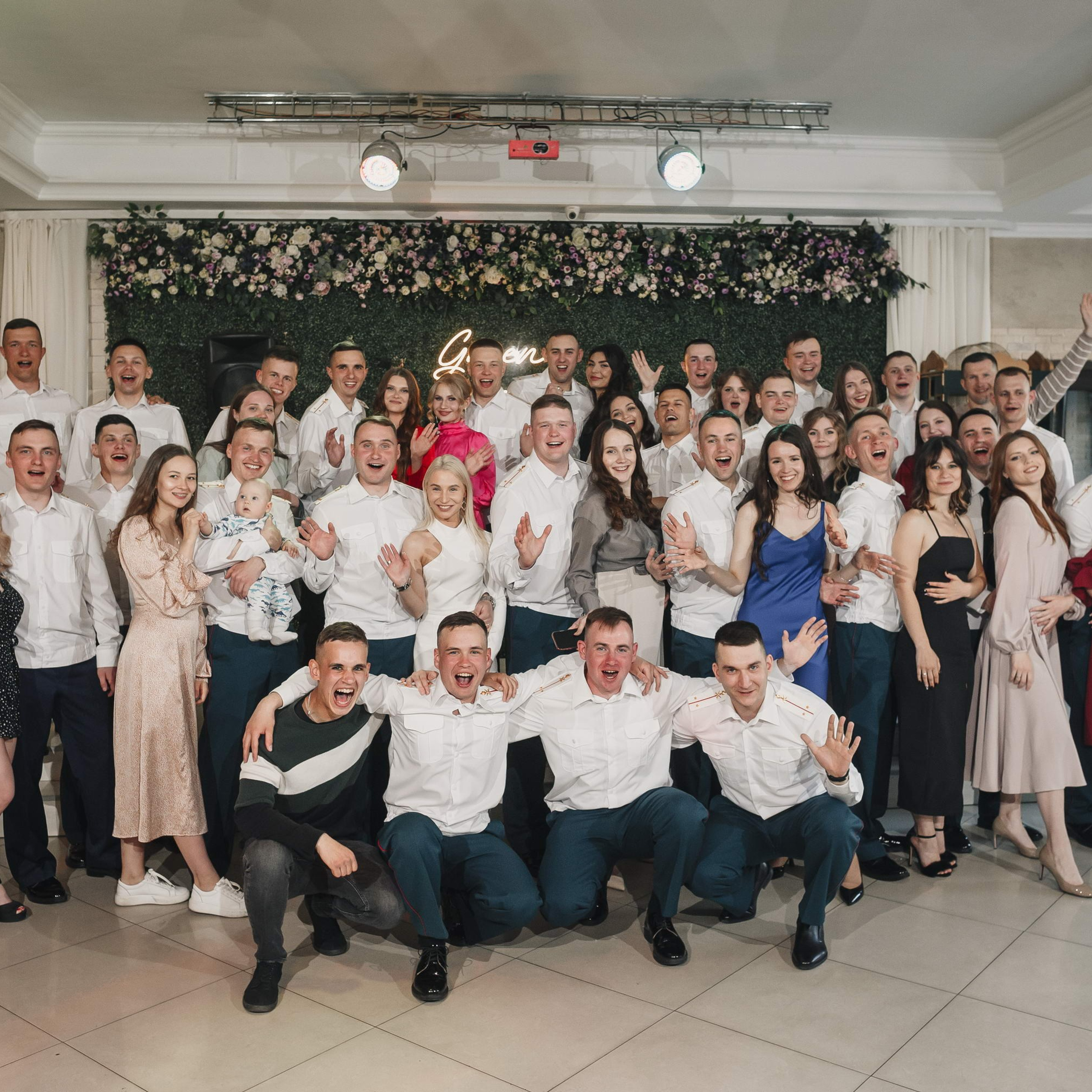 Банкет офицеров выпускников академии связи