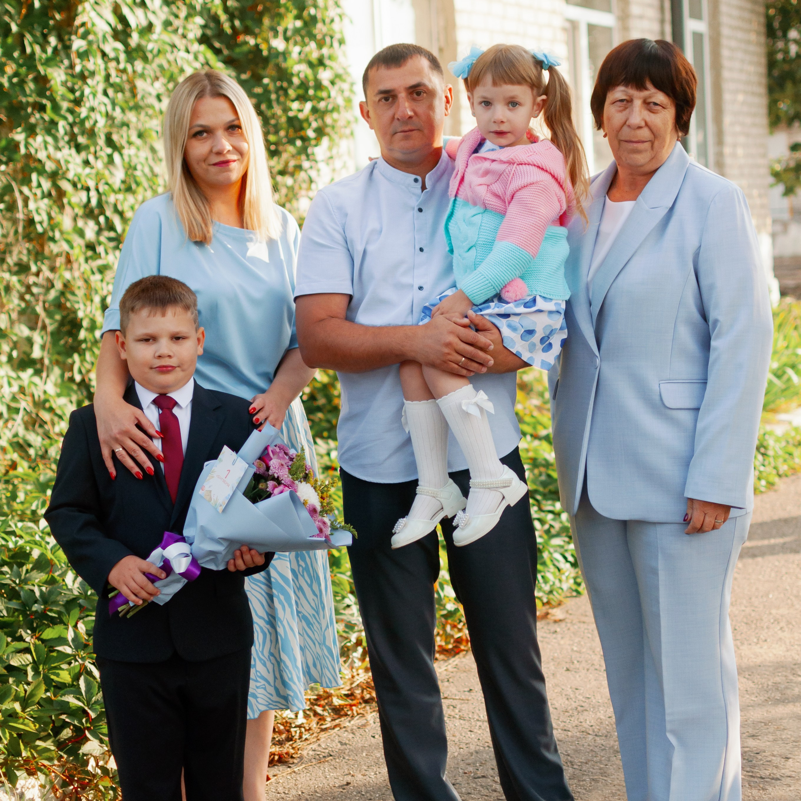 Школьная фотосессия