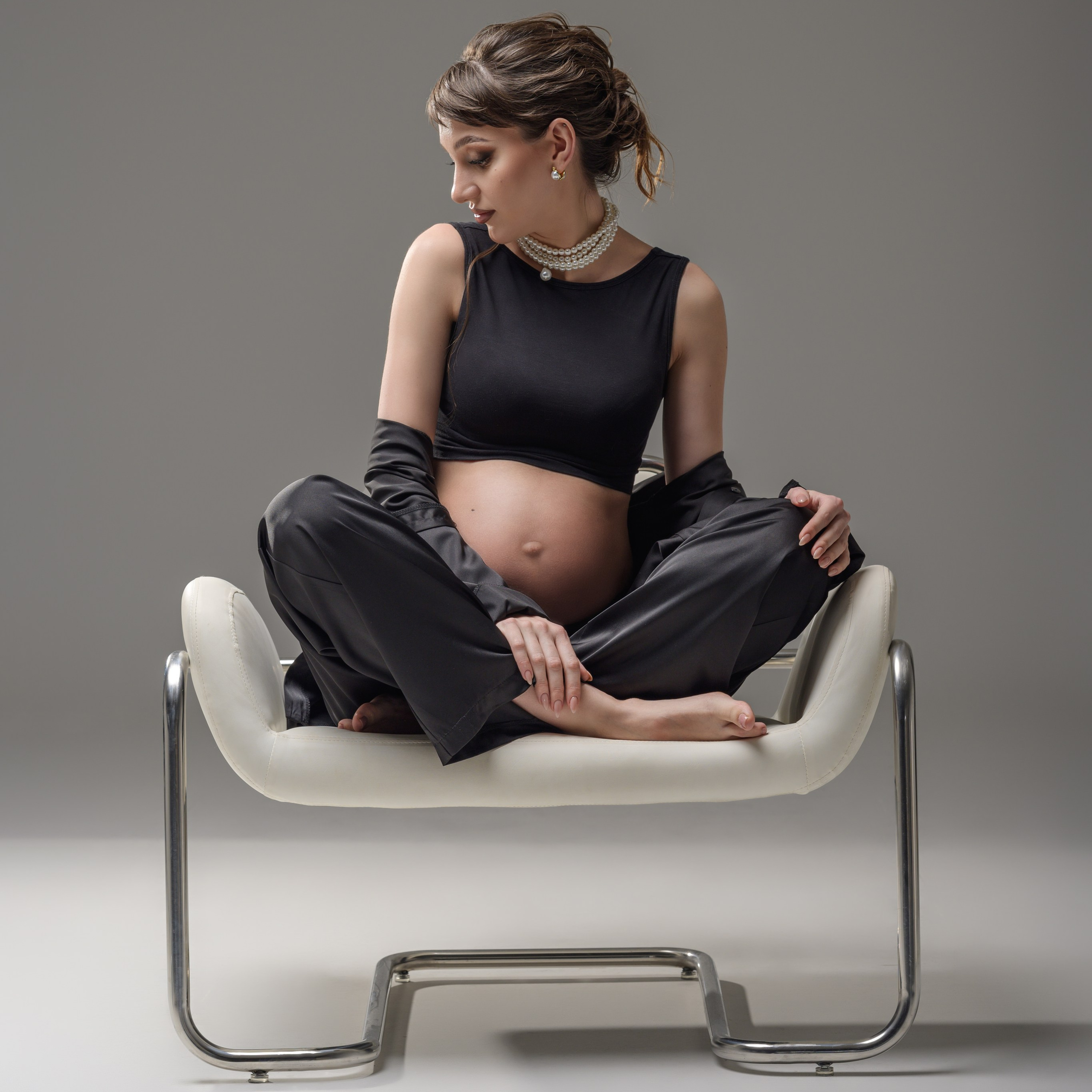 Студийная фотосессия беременности для Натали