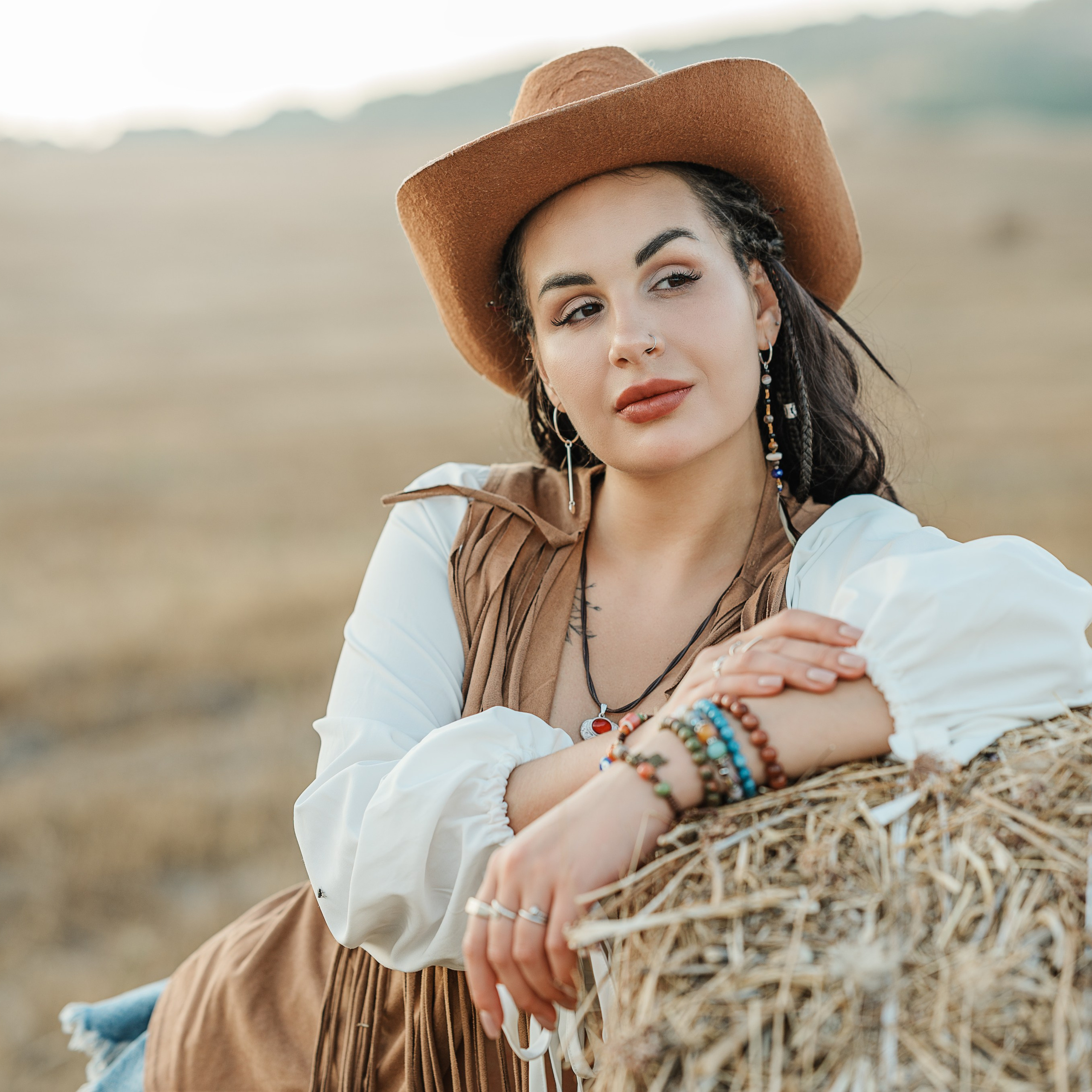 Фотосессия в&nbsp;стиле кантри для Полины