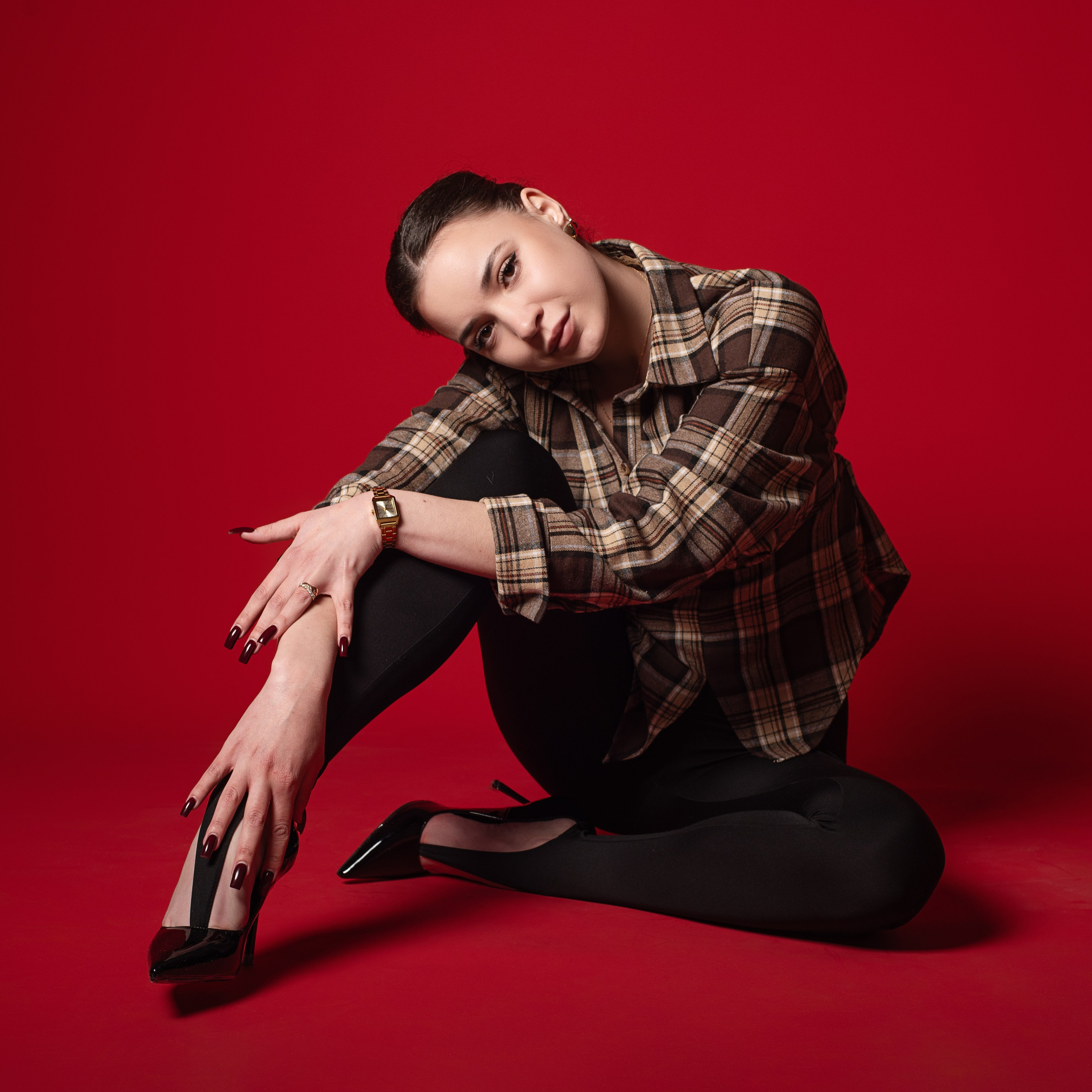 Студийная фотосессия для Виталии