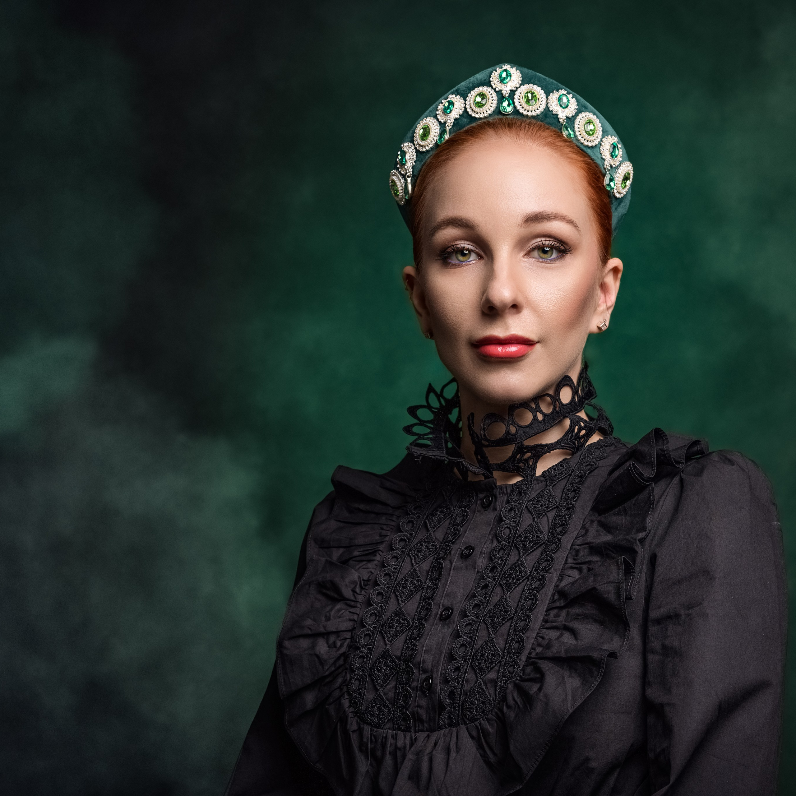 Студийная фотосессия в&nbsp;русском стиле для Веры