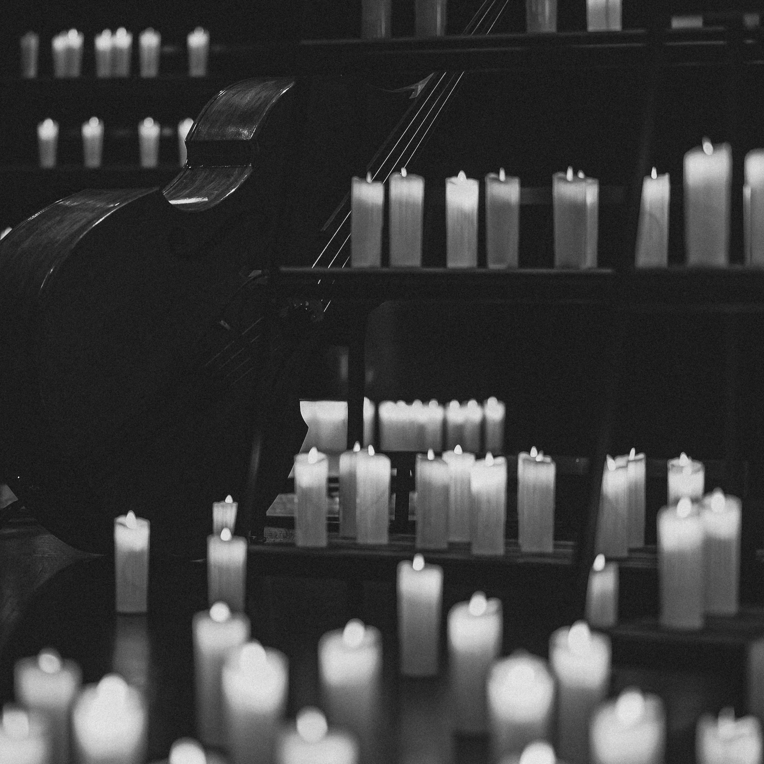 Muse. Оркестр со свечами. Свадебный и портретный фотограф в Москве Сергей Бузин