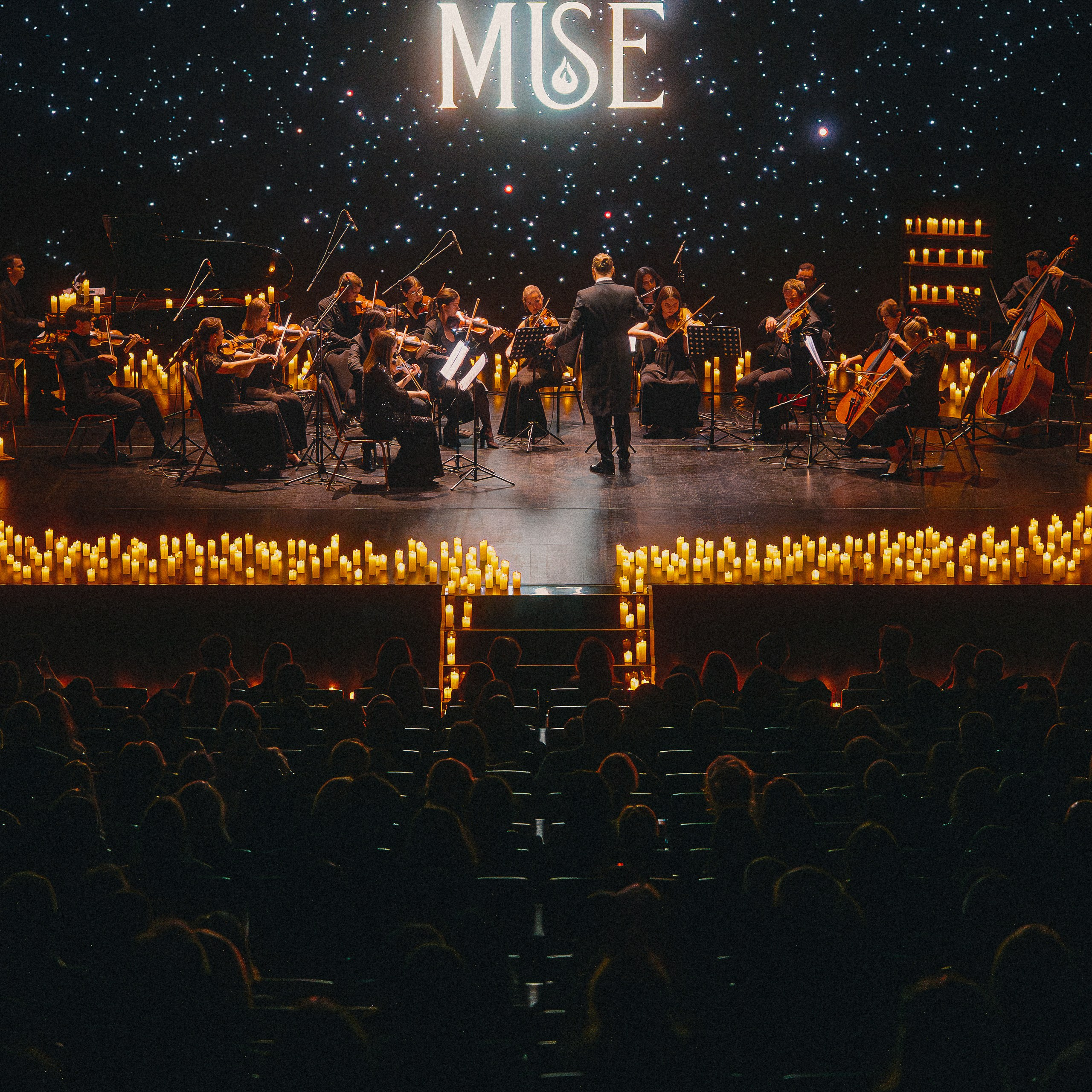 Muse. Оркестр со свечами. Свадебный и портретный фотограф в Москве Сергей Бузин