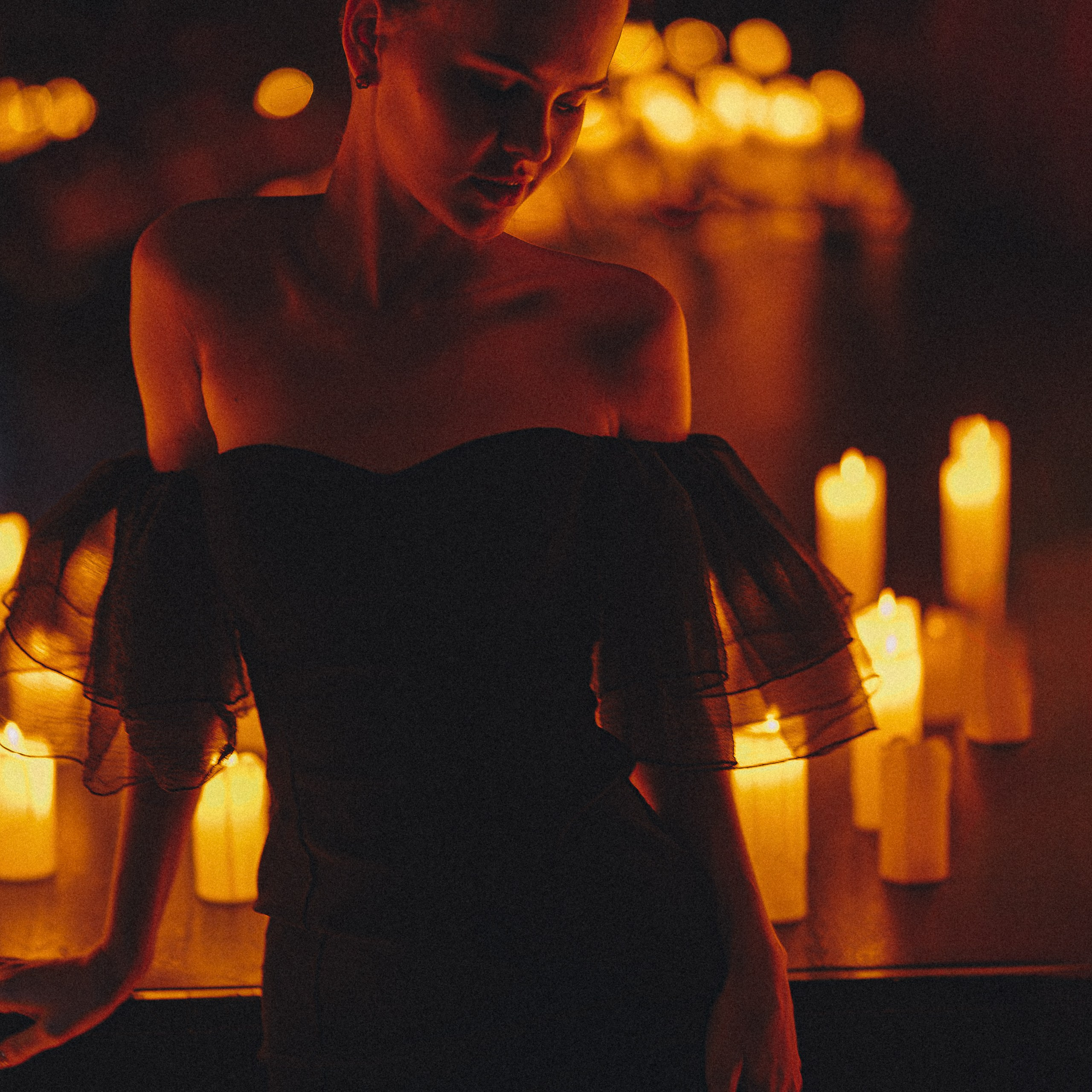 Muse. Оркестр со свечами. Свадебный и портретный фотограф в Москве Сергей Бузин