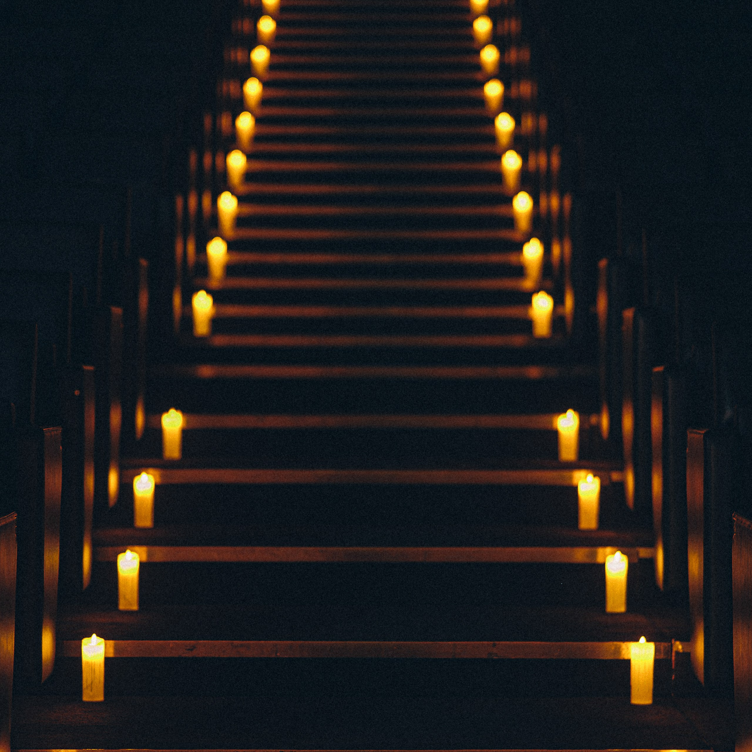 Muse. Оркестр со свечами. Свадебный и портретный фотограф в Москве Сергей Бузин