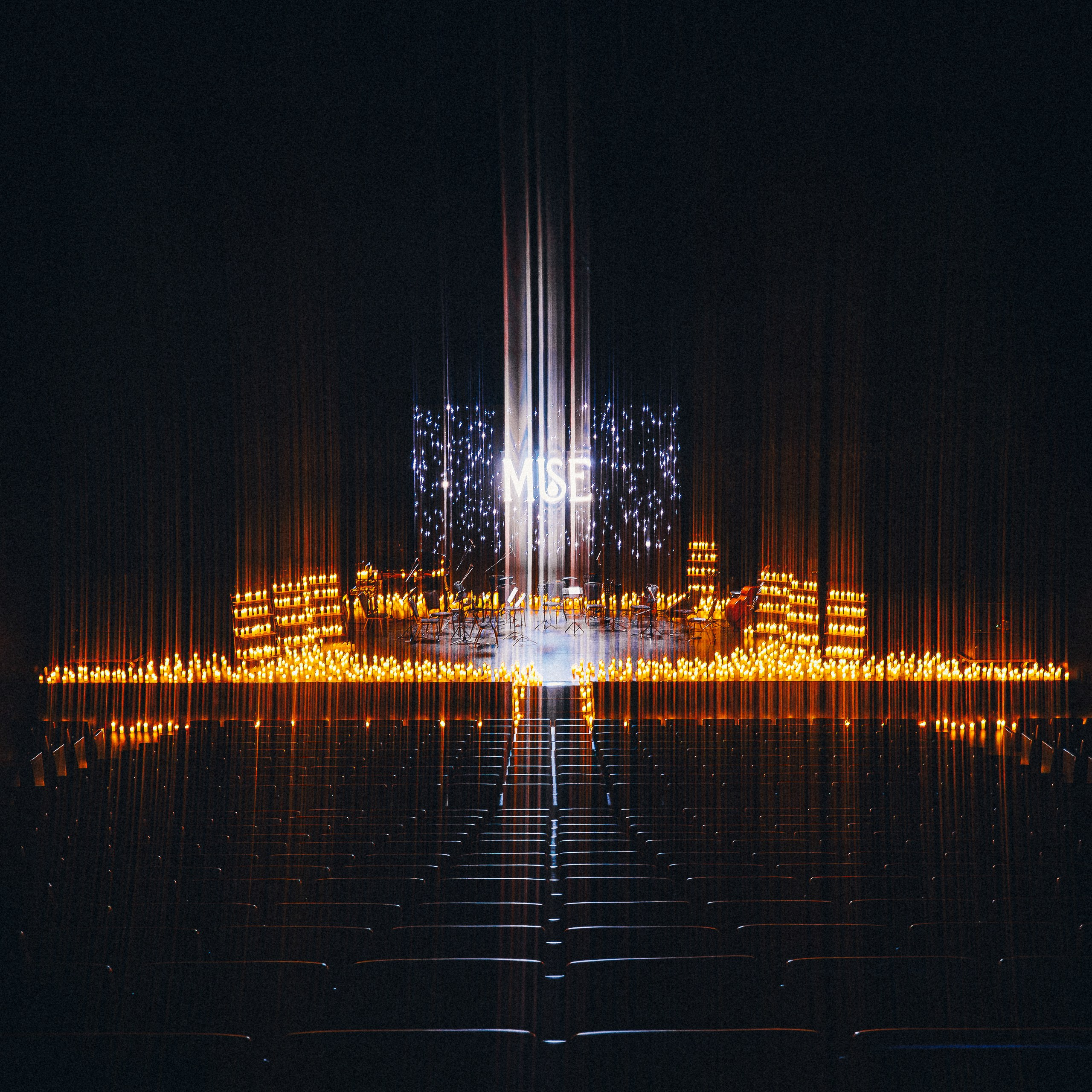 Muse. Оркестр со свечами. Свадебный и портретный фотограф в Москве Сергей Бузин