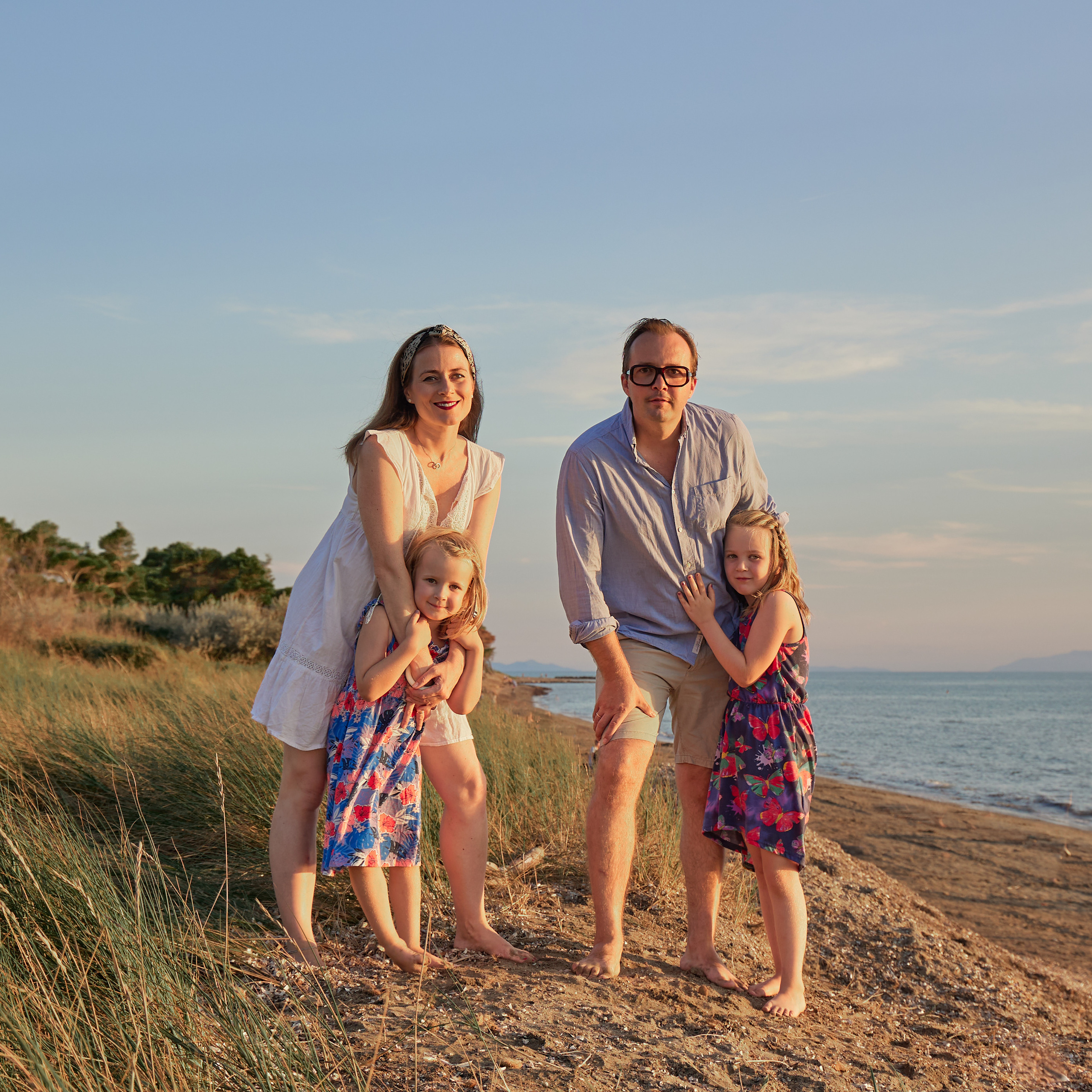 Sessione fotografica di famiglia