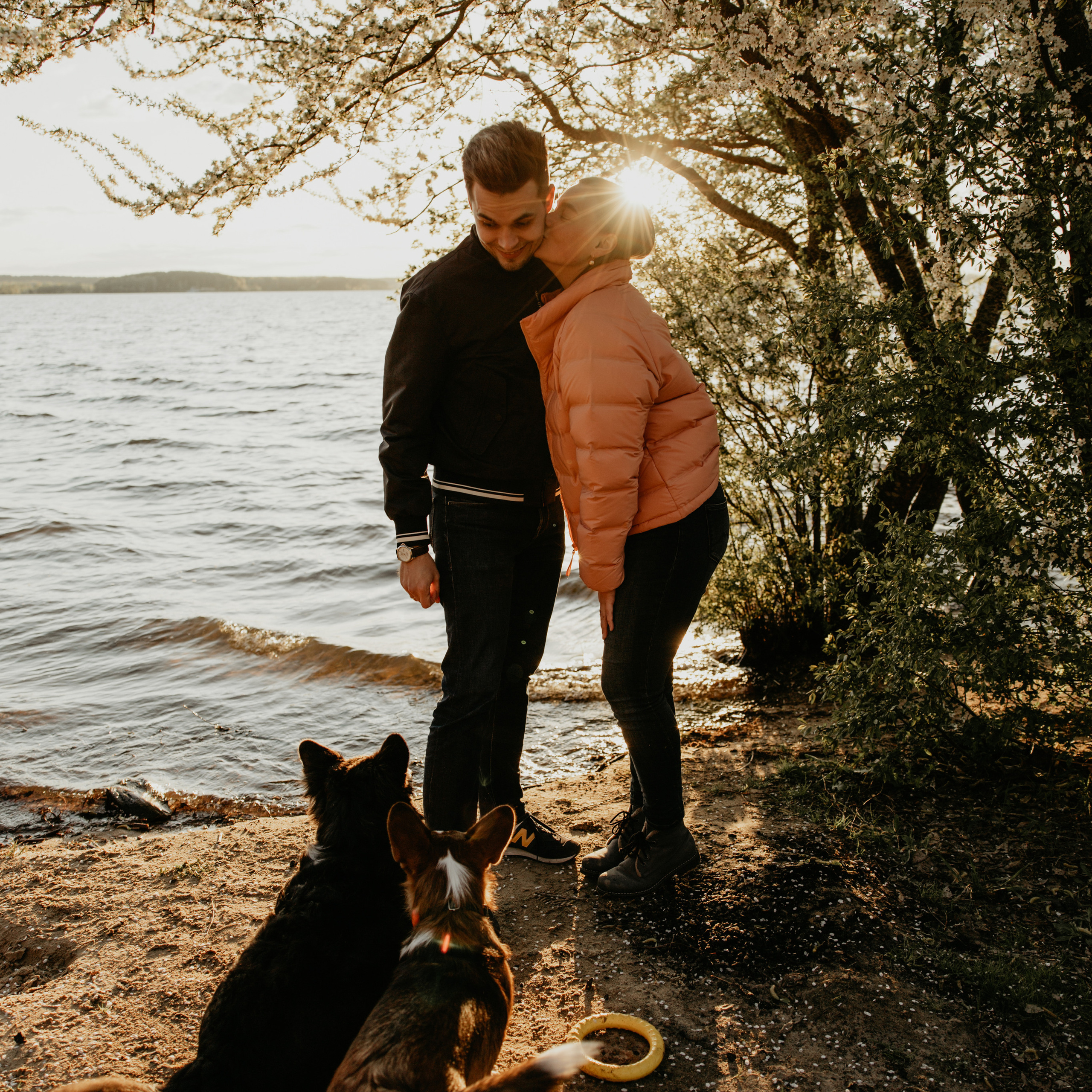 С Корги на Минском море