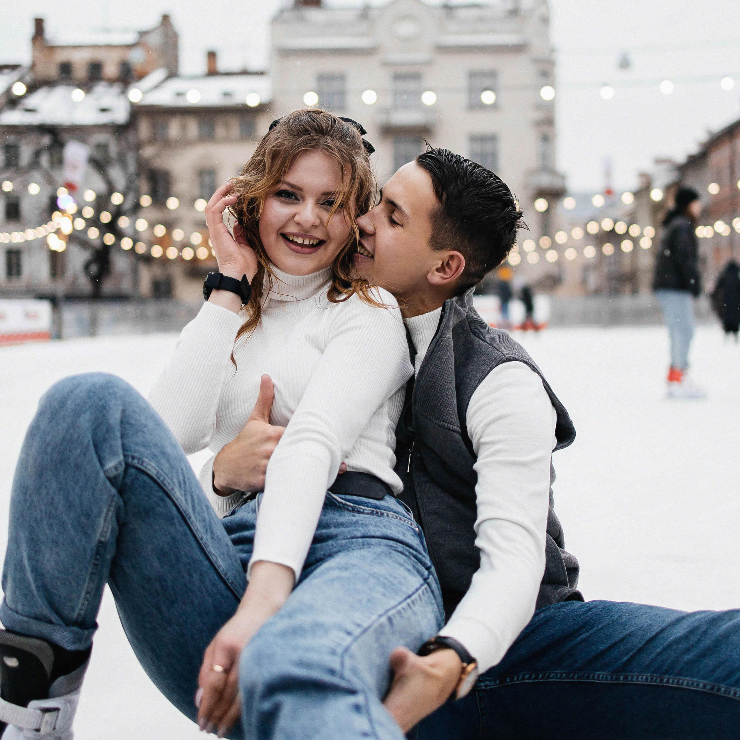 На катке во Львове