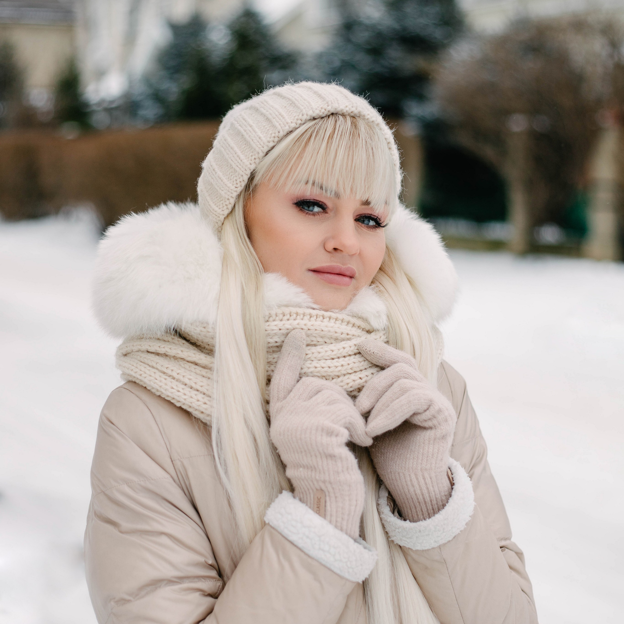 Ольга по-зимнему