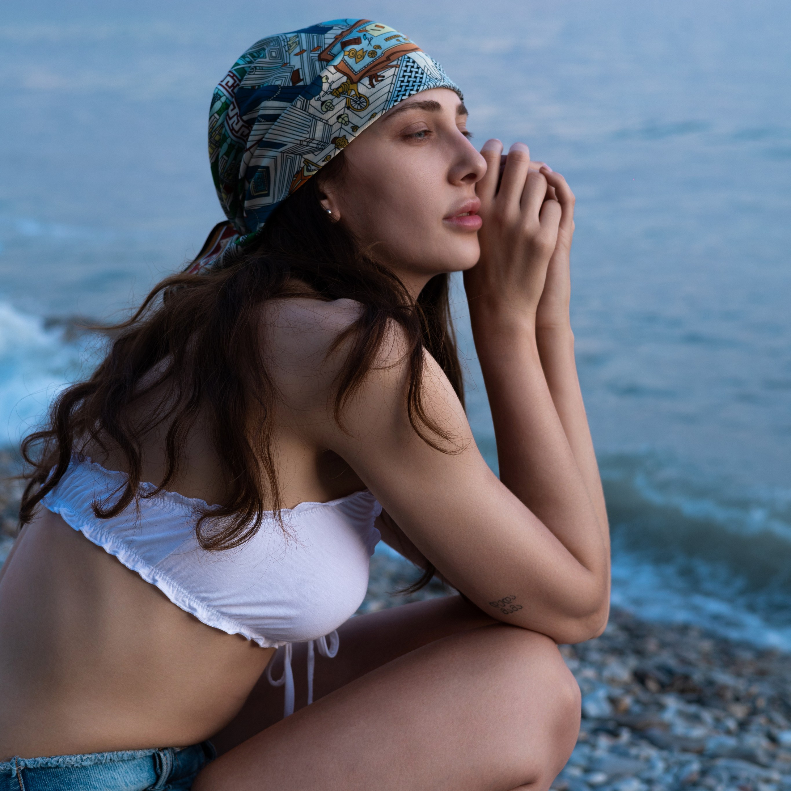 Ксюша, море