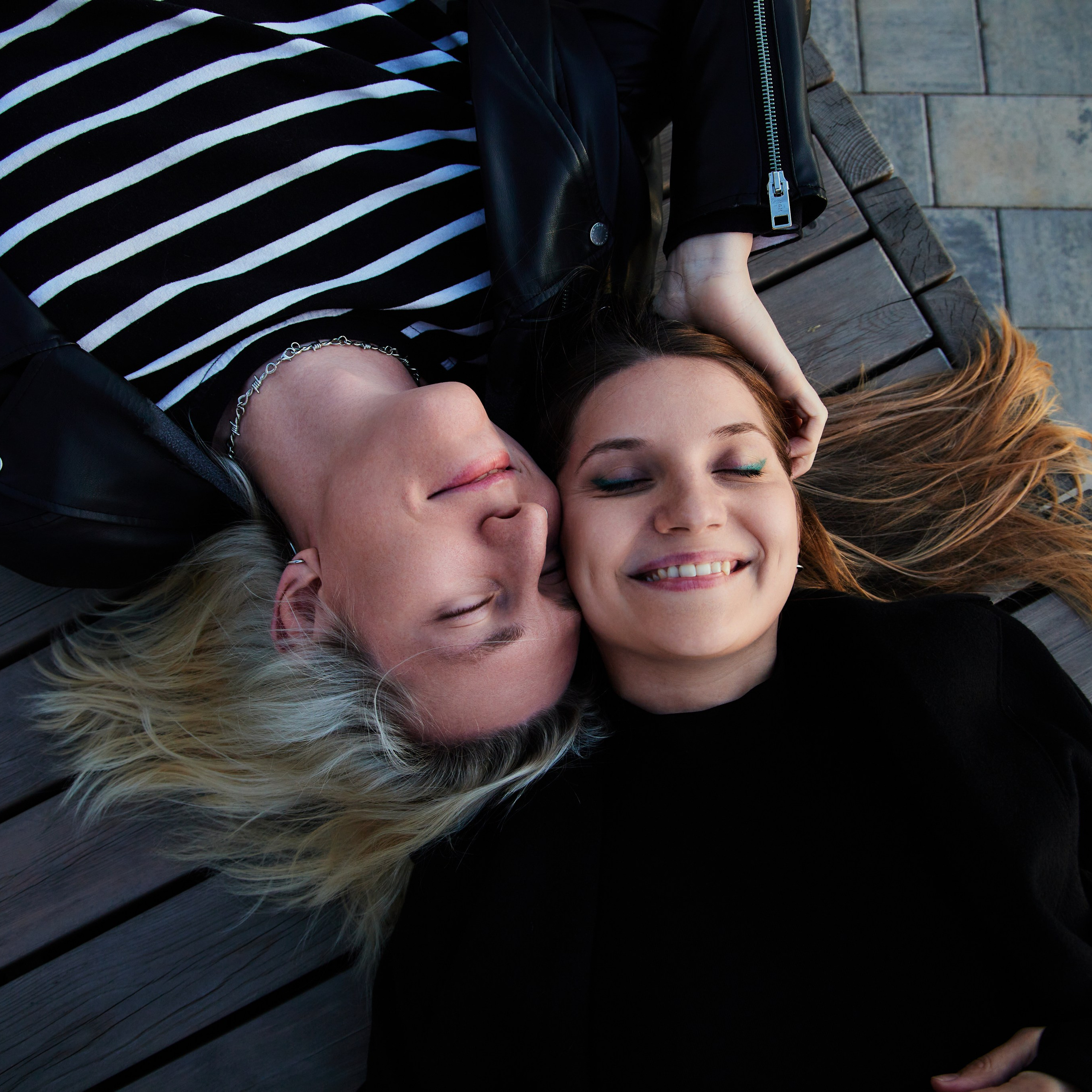 Полина и Рома, финский залив