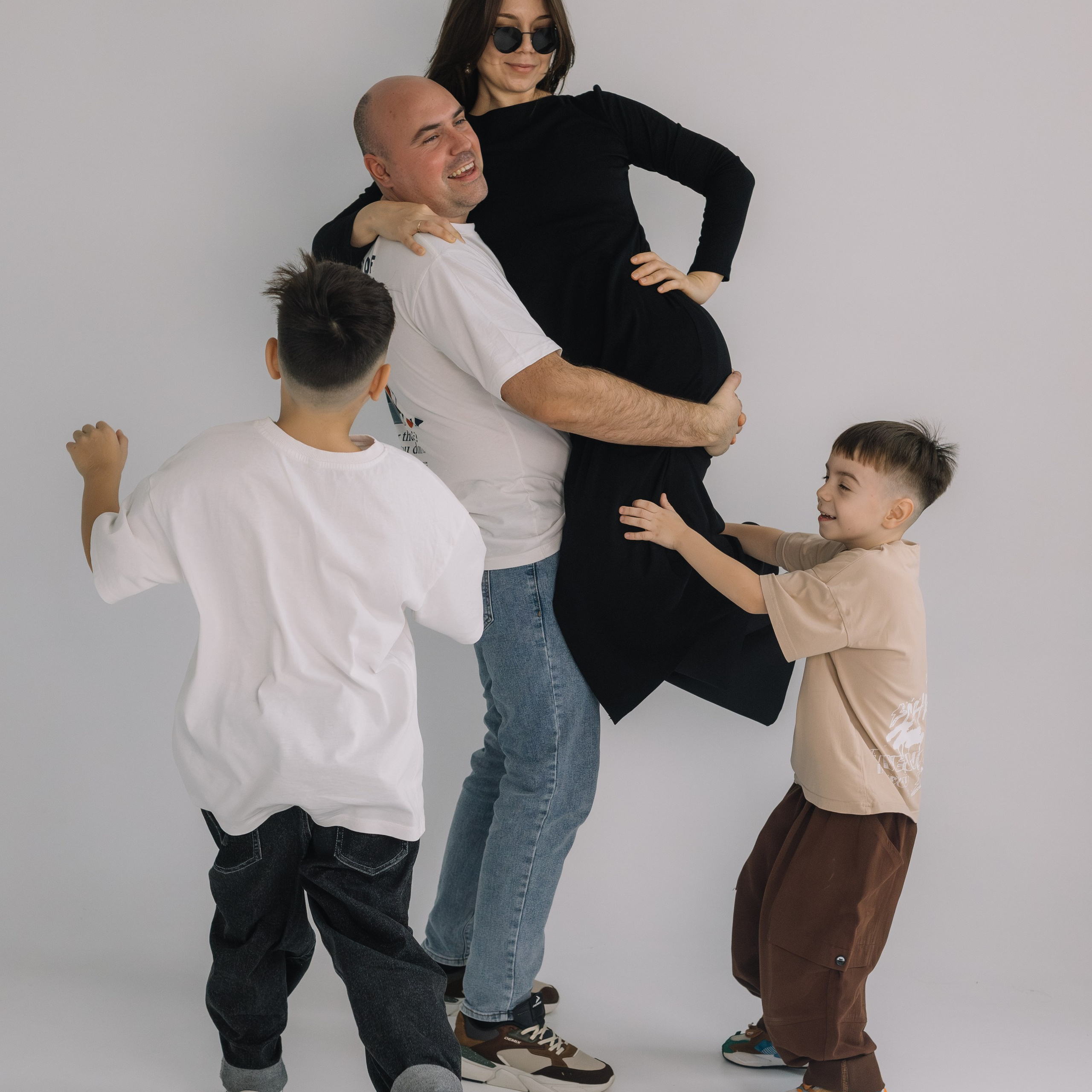 Жора, Ксюша, Владимир и&nbsp;Никита