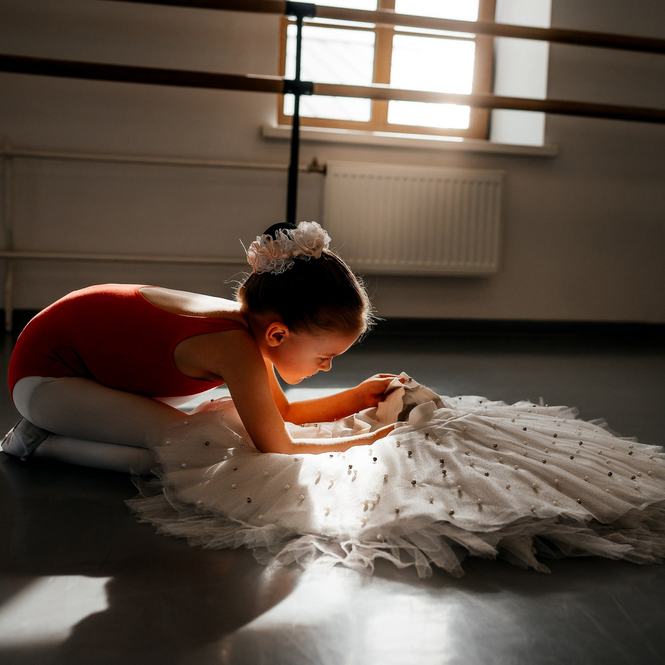 Занятие в хореографической студии Ксении Белой