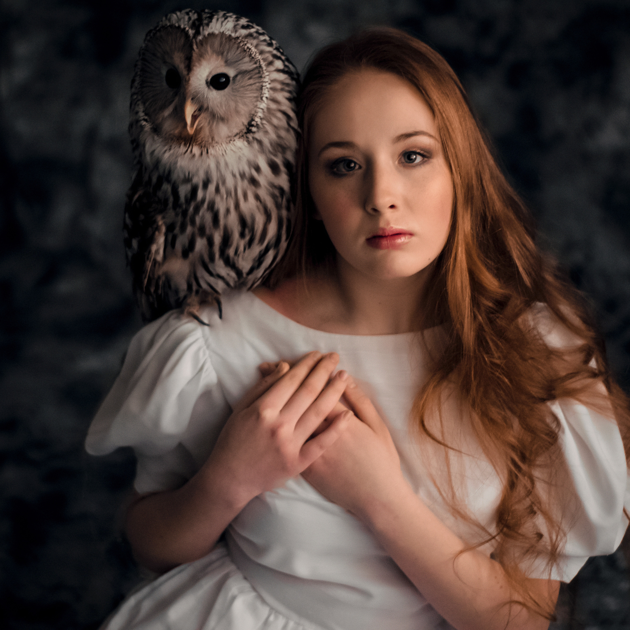 Фотосессия с совой