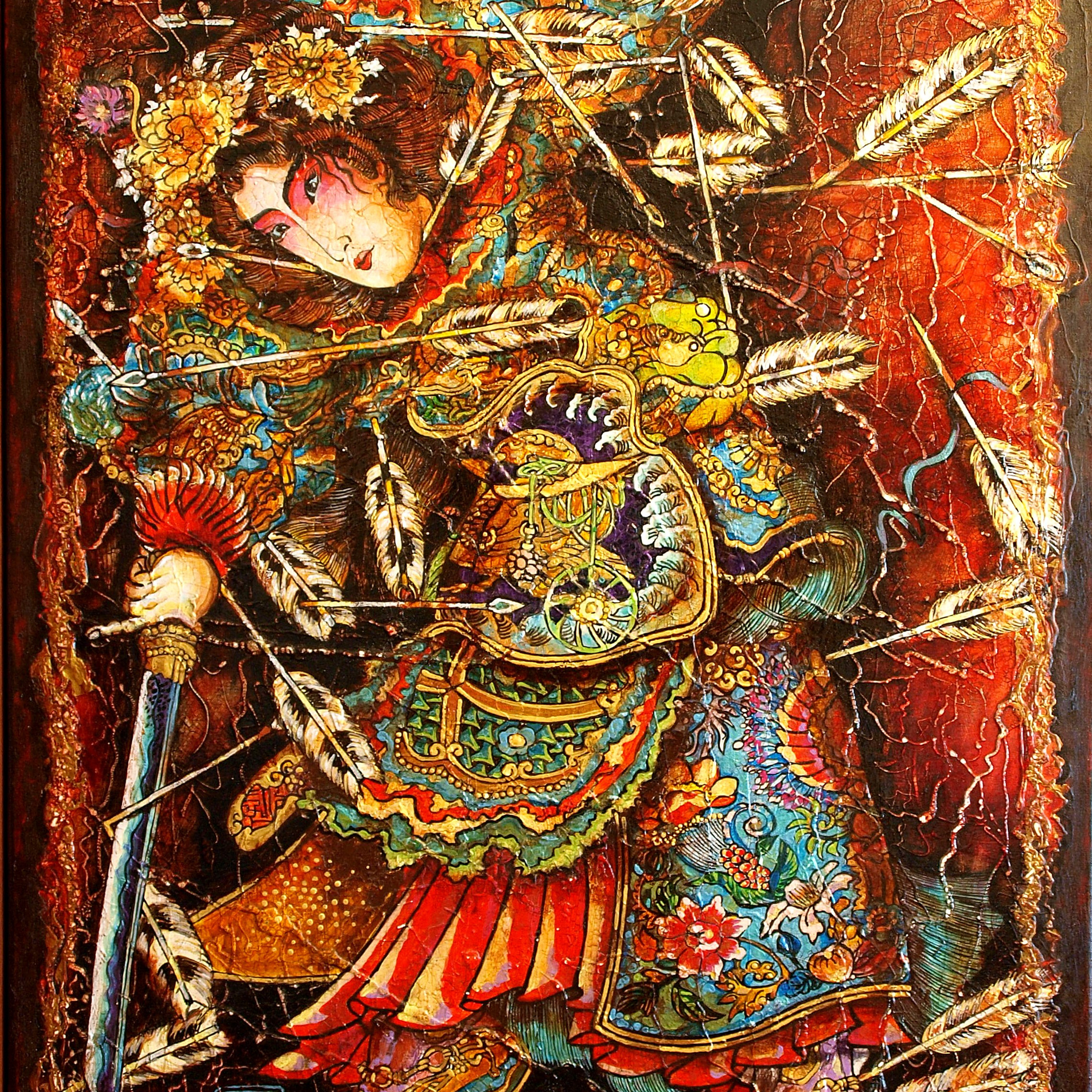 «Меч в каждой руке режет полет стрелы»