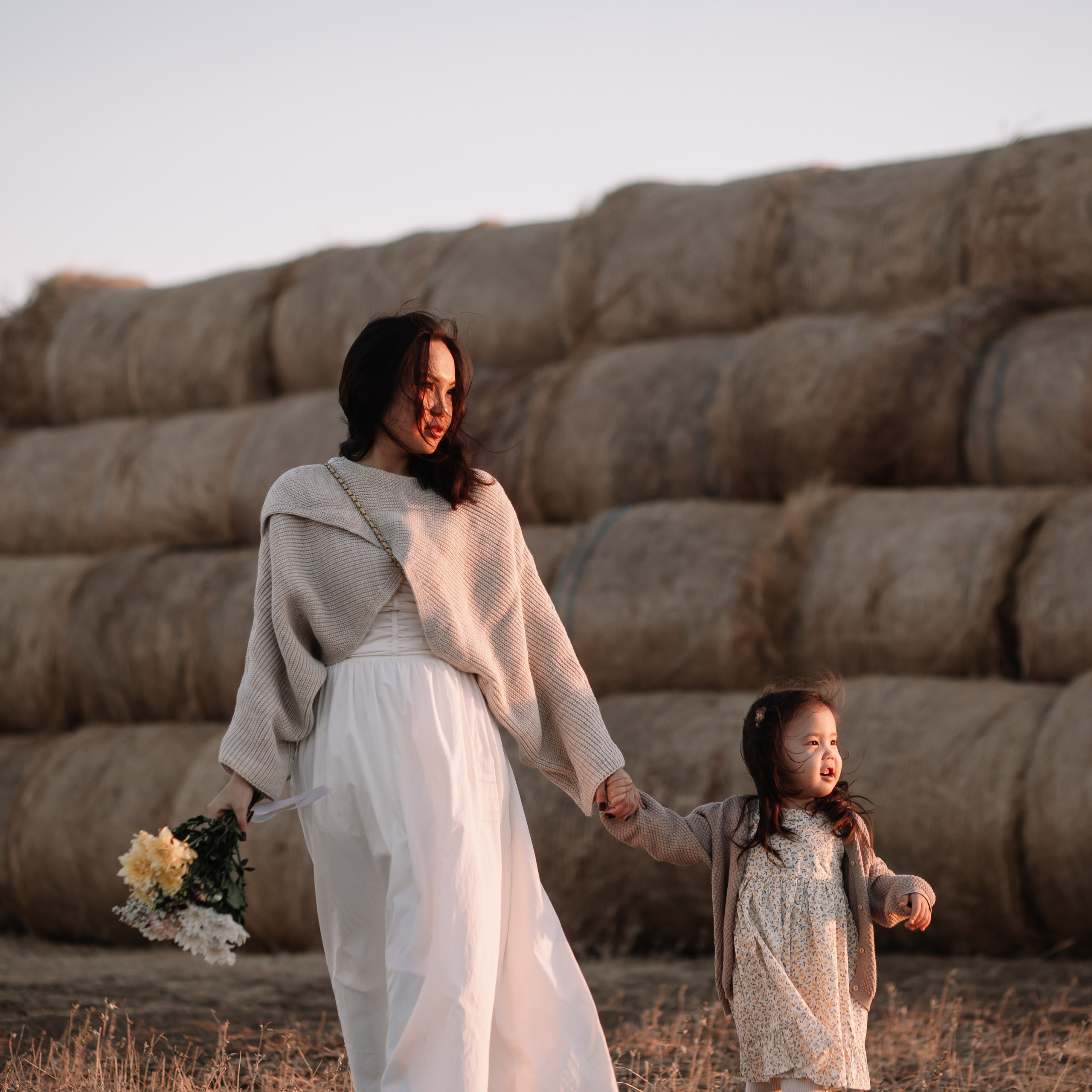 Фотосессия мама с дочей