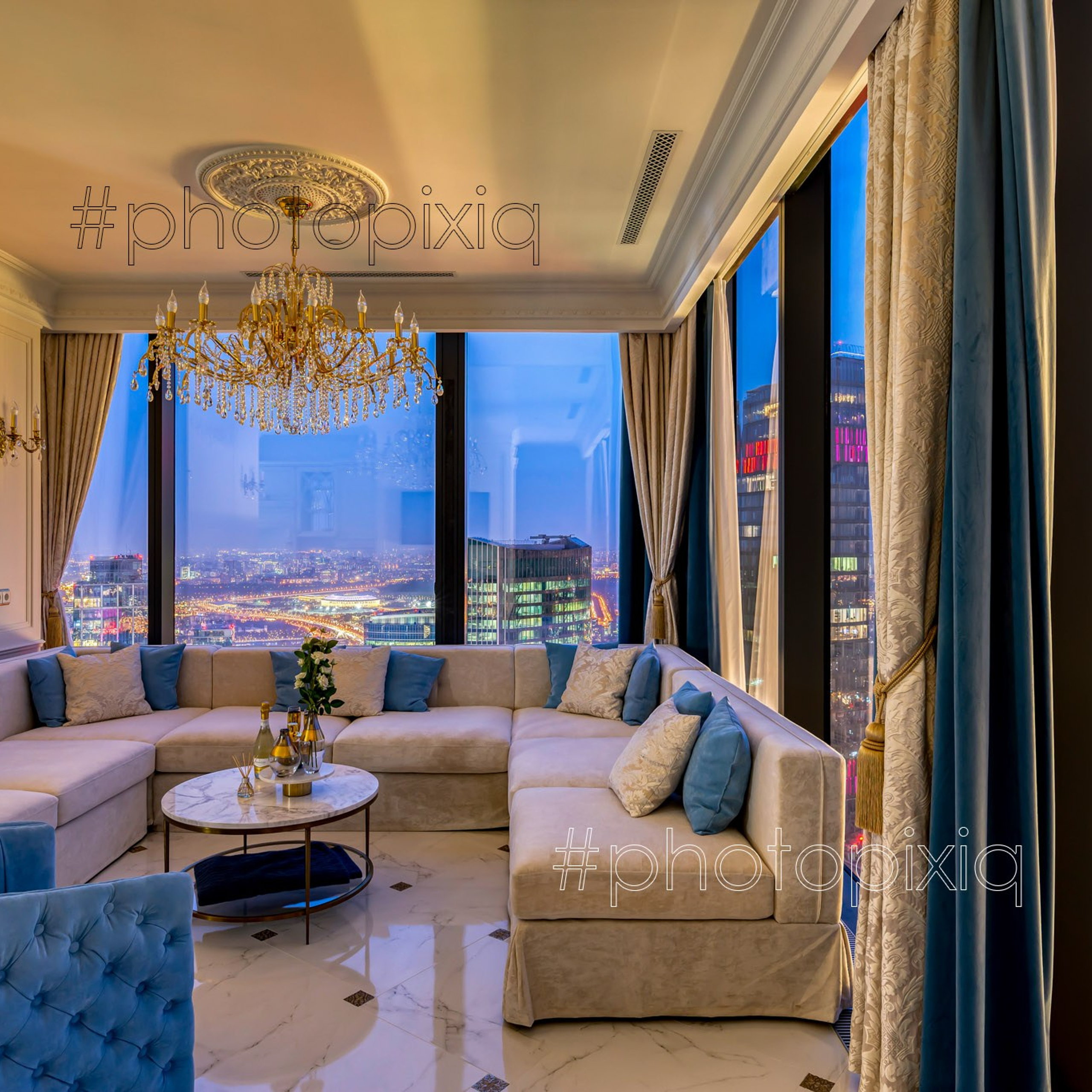 Фотосъёмка апартаментов в Neva Towers