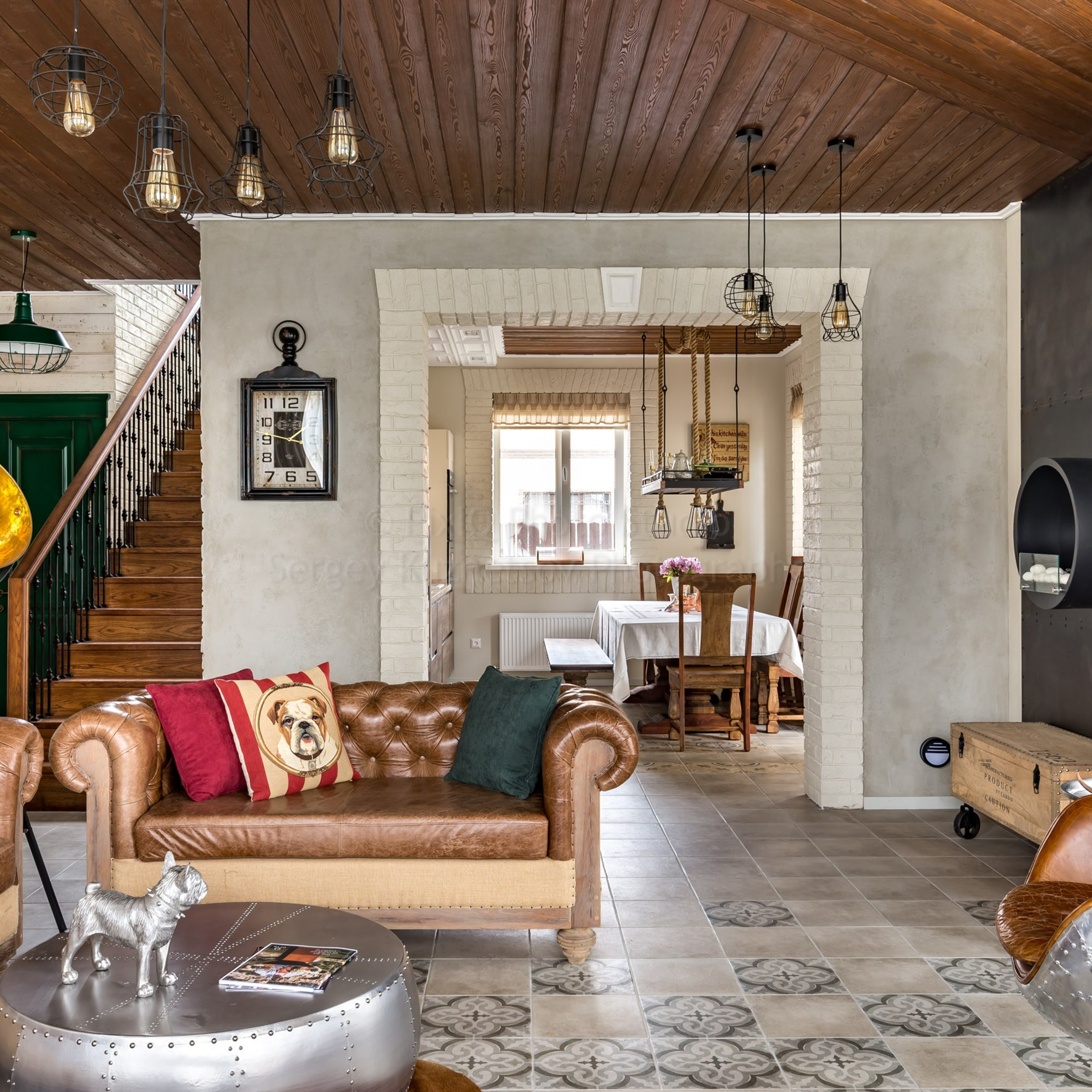 Фотосъёмка дома для портфолио дизайнера