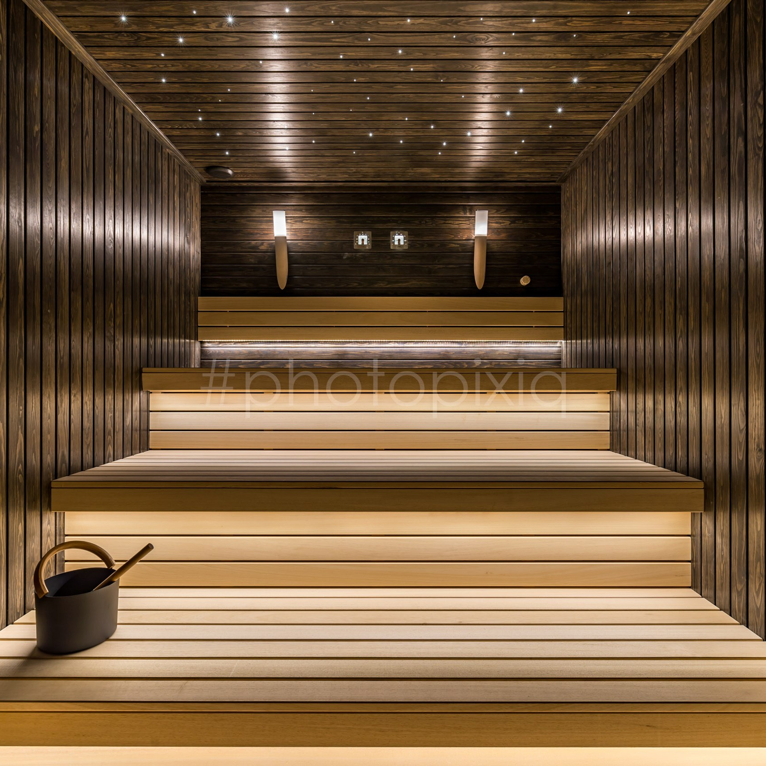Сауна для портфолио SaunaLight