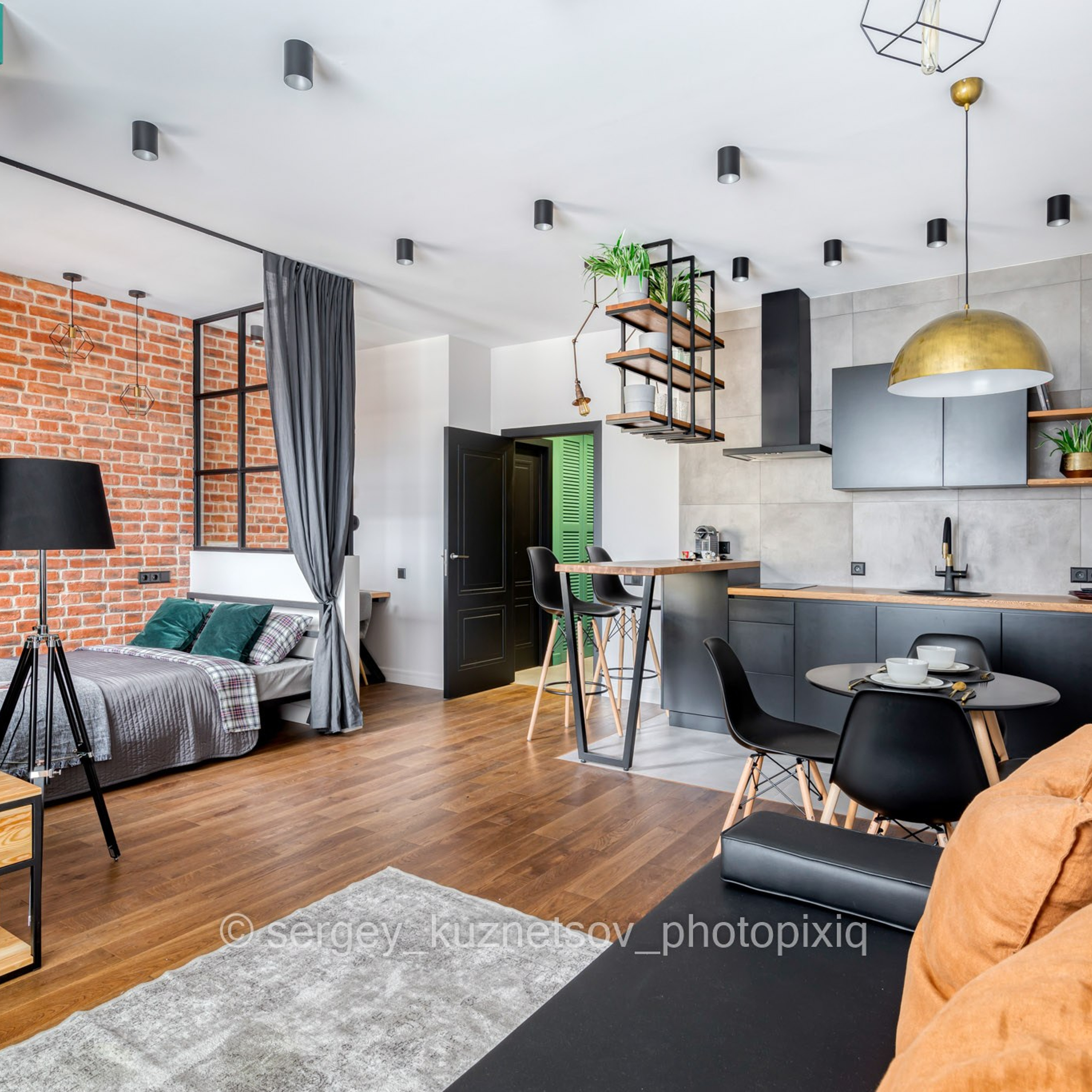 Фотосъёмка интерьера студии Лофт