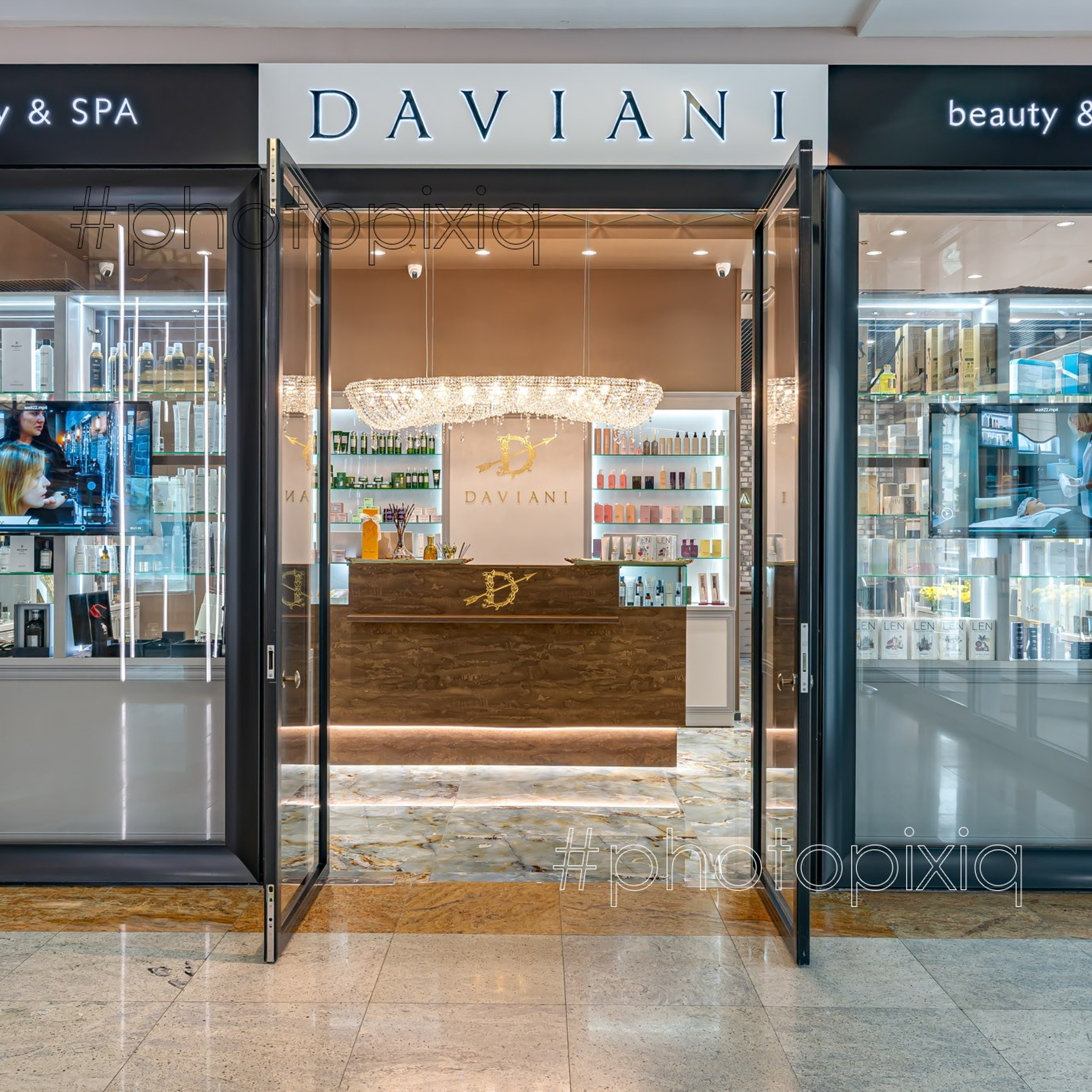 Съёмка салона красоты DAVIANI