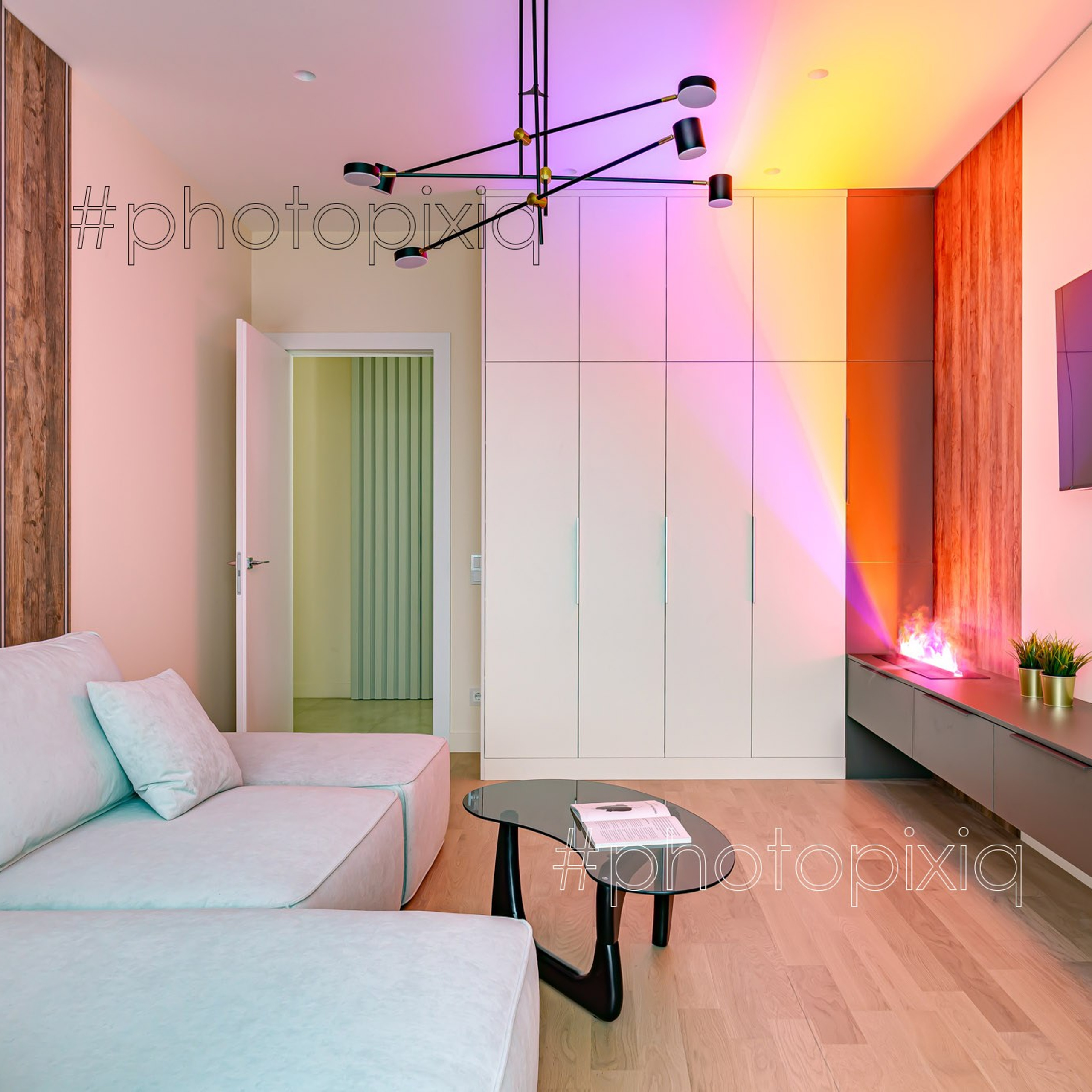 Интерьерная съёмка квартиры для дизайнера