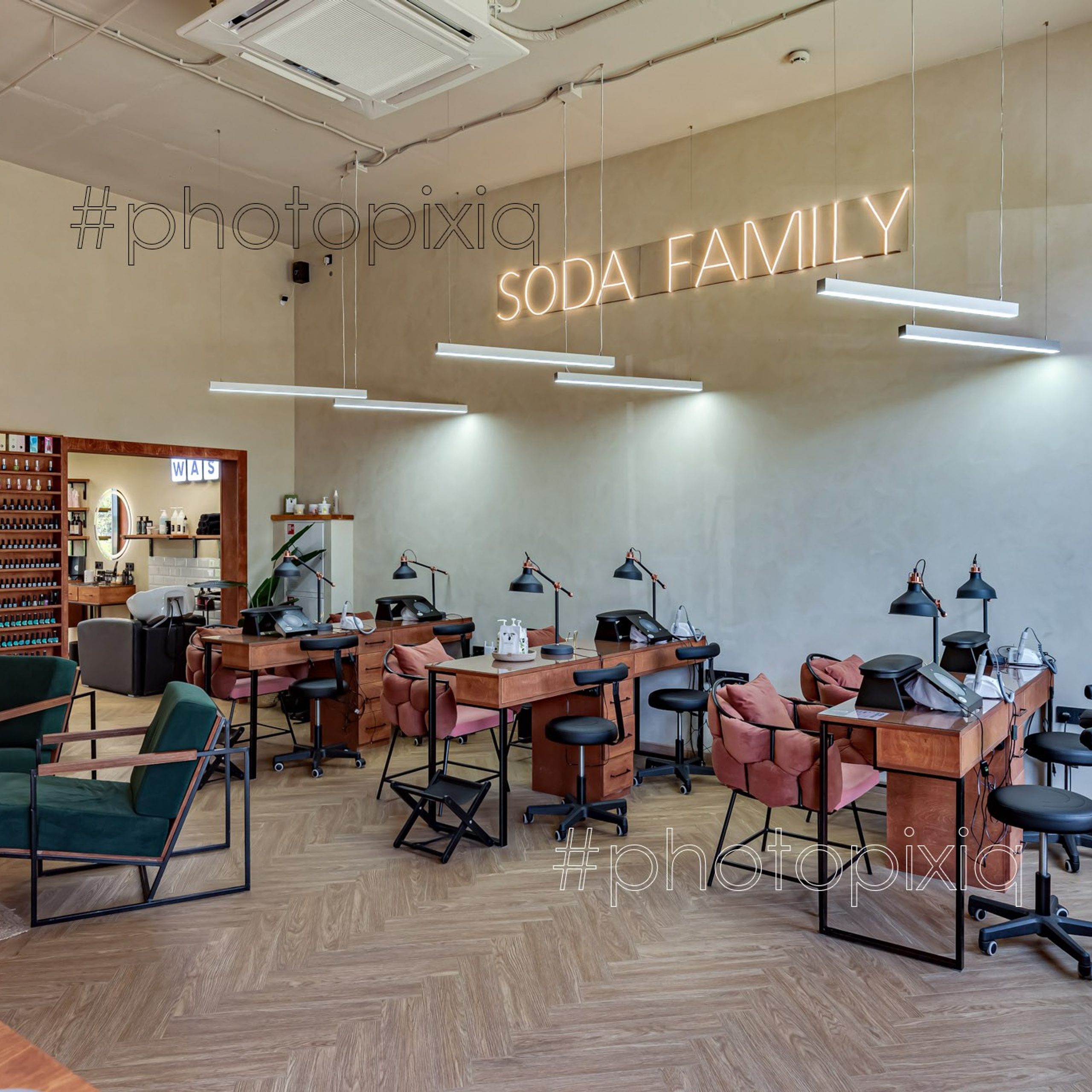 Съёмка салона красоты SODA