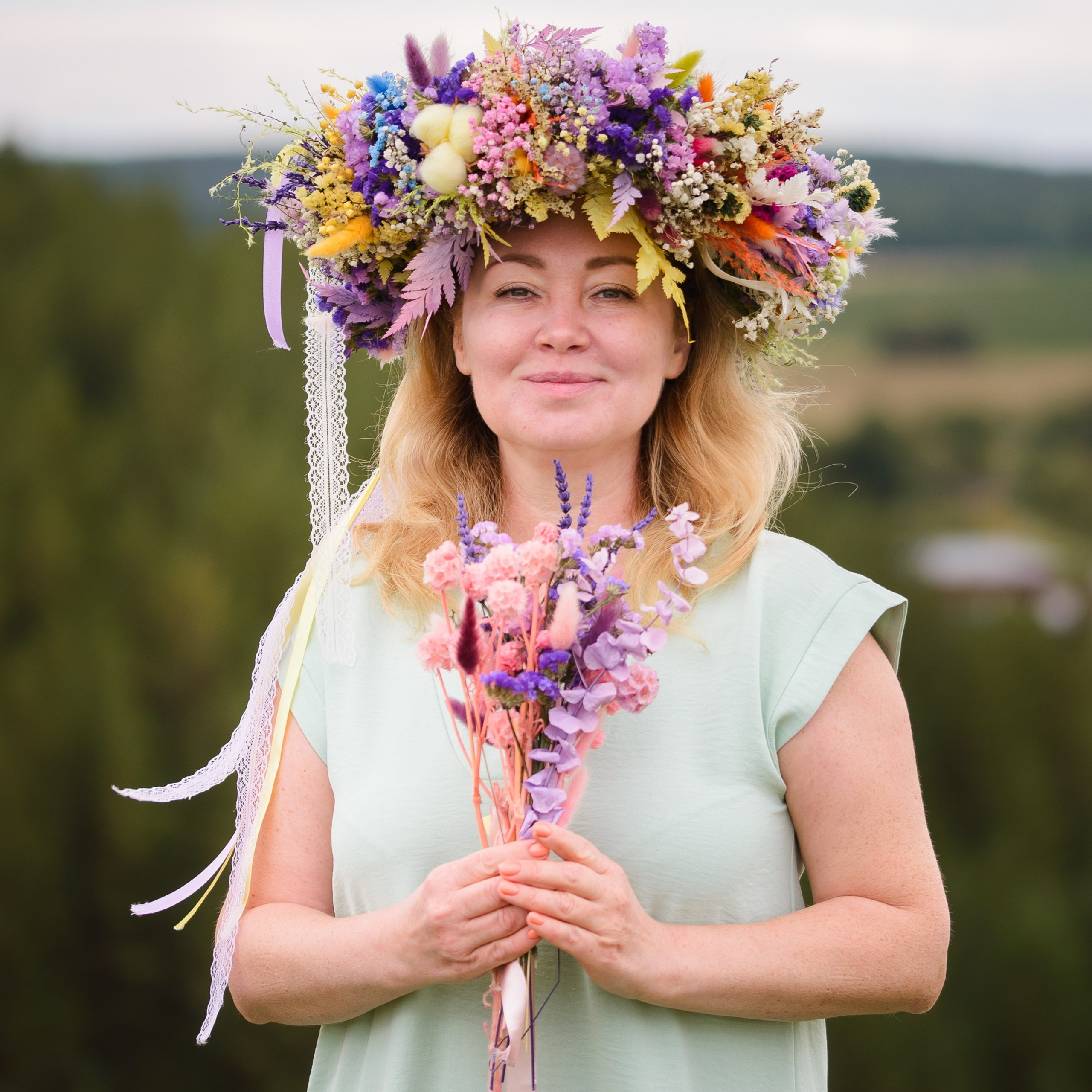 Портфолио. Флористическая симфония. Авторские украшения