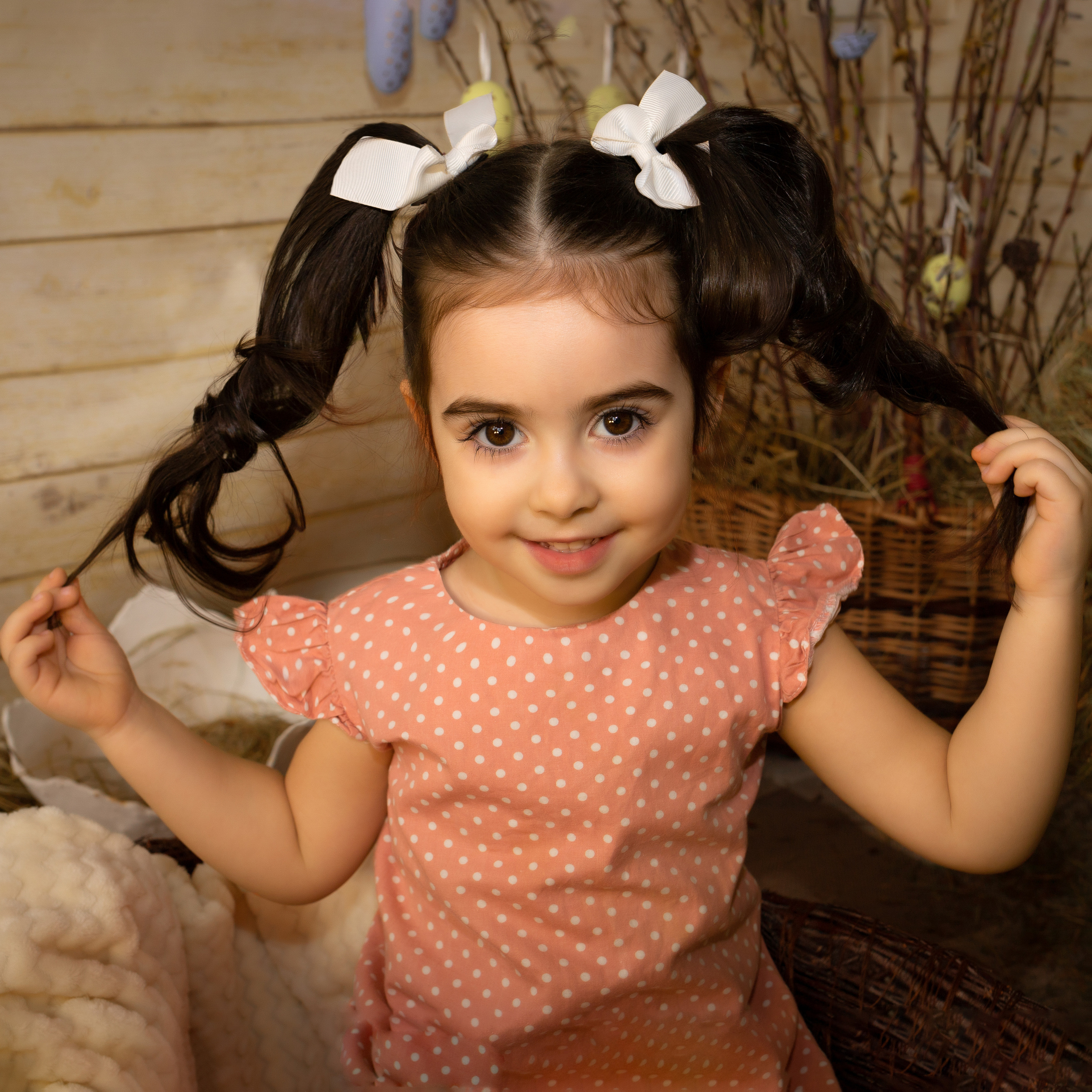 Пасхальный фотодень с цыплятами