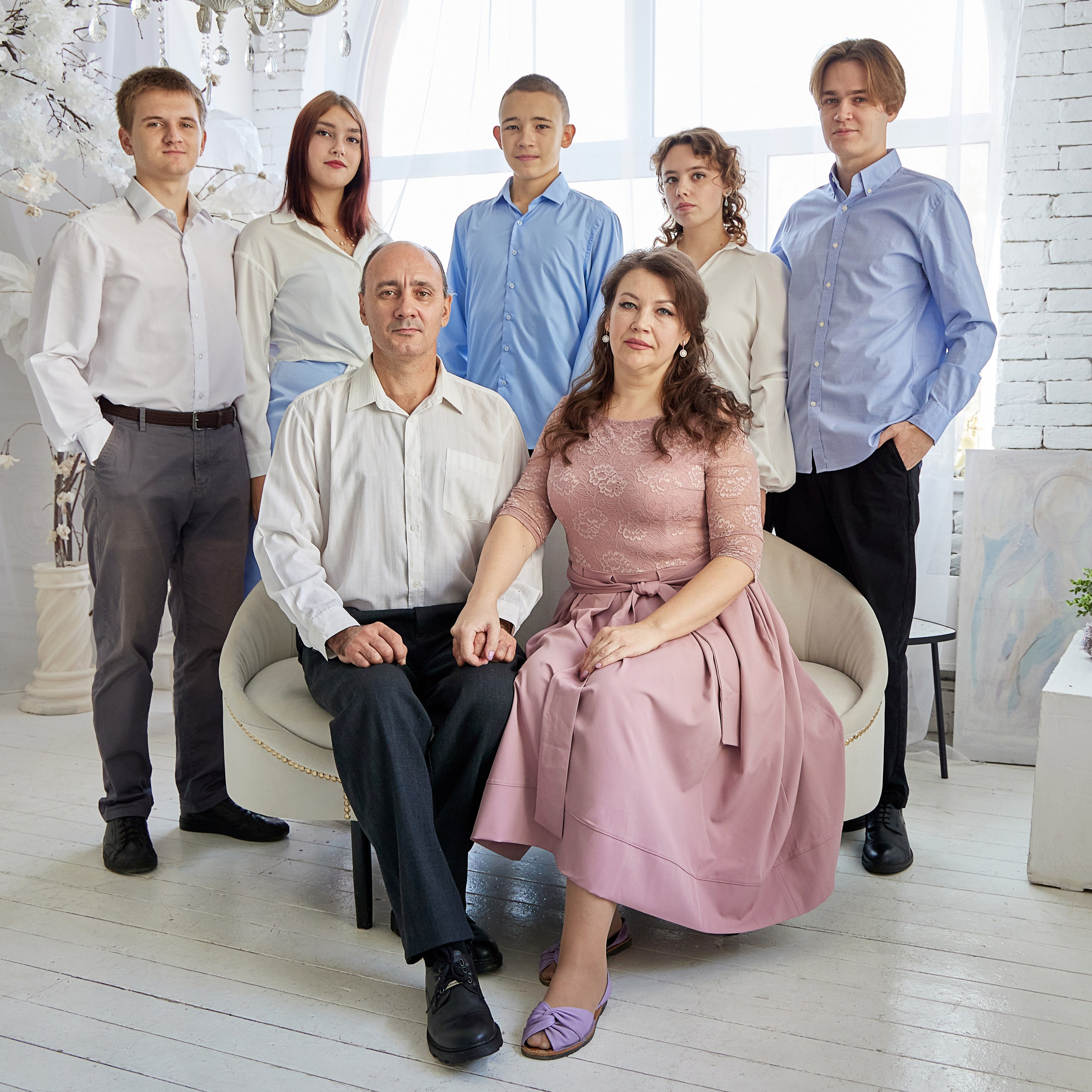 Большая семья. Студия ФотоЛока