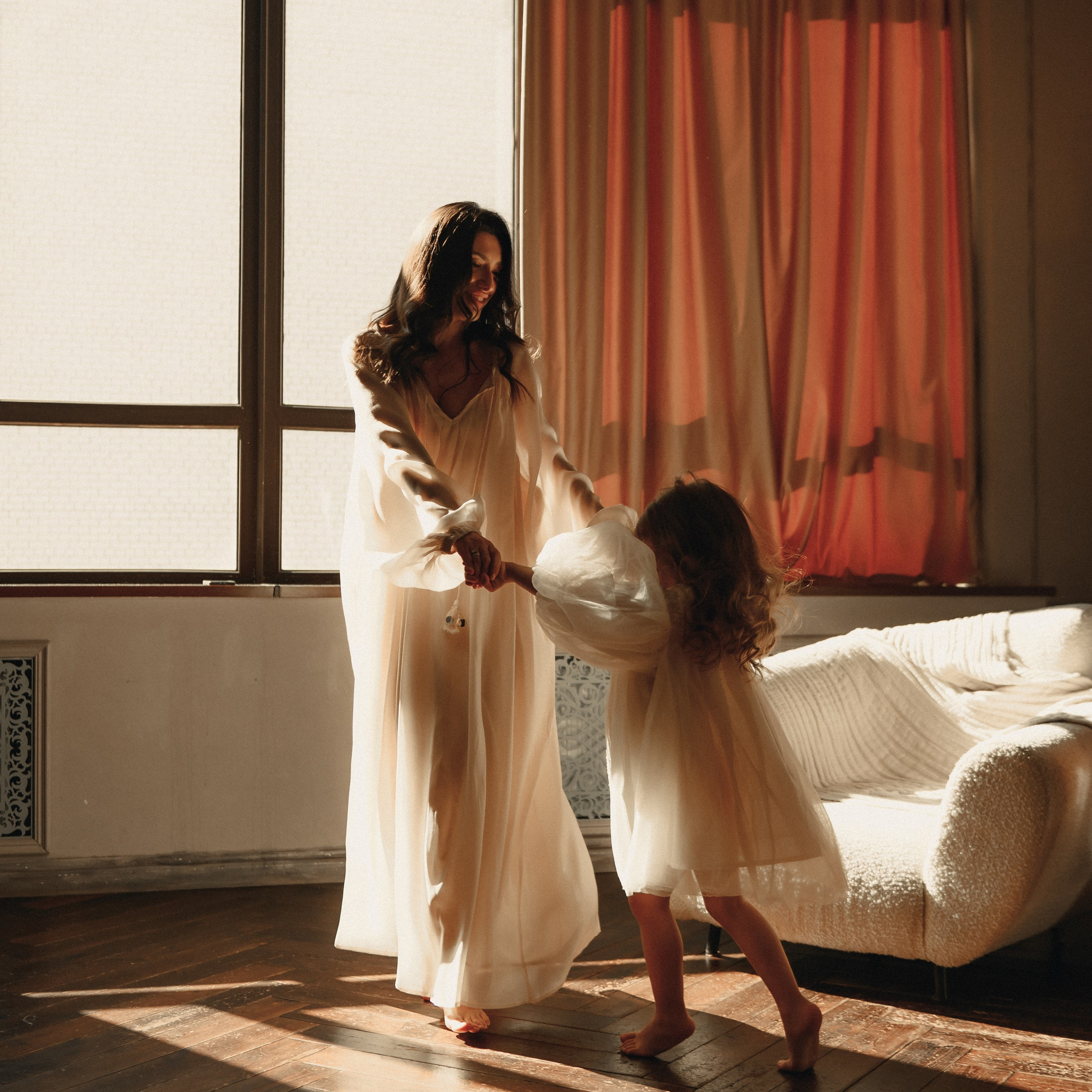 Мама и дочка. Студийная история.