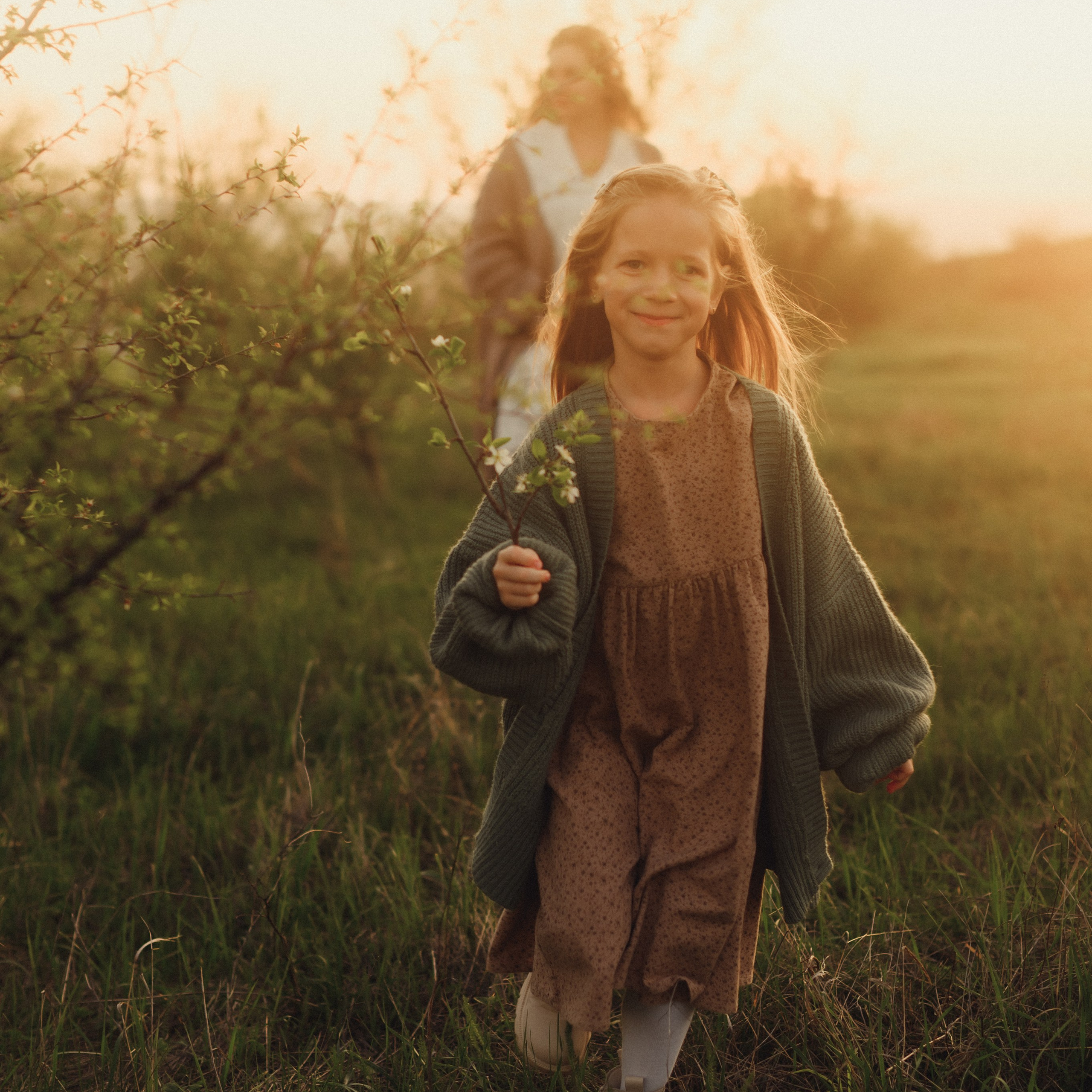 Весенняя прогулка на закате!