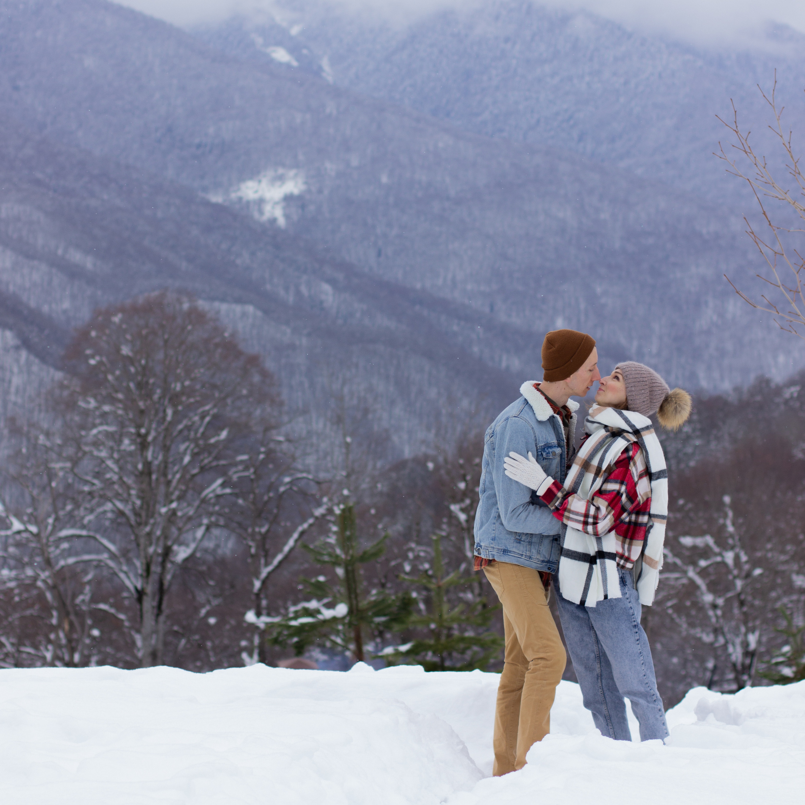 Зимняя в горах