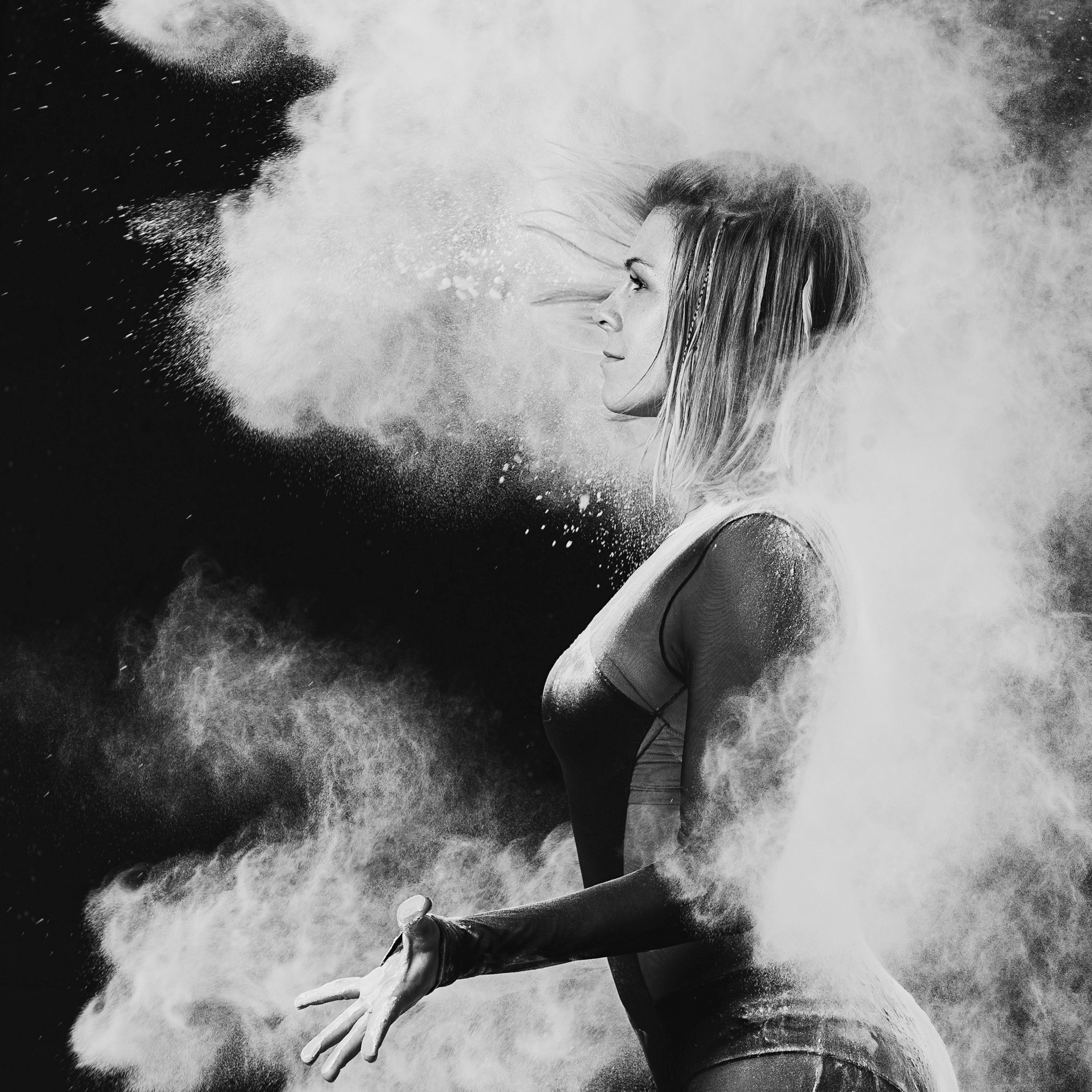 Фотосъёмка с мукой