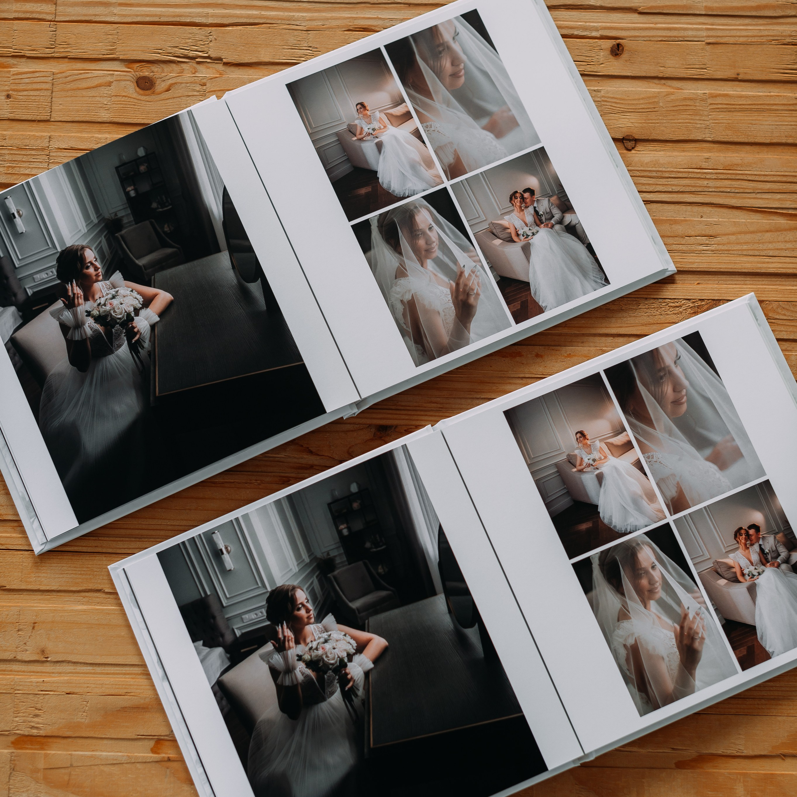 Страницы в ламинации. Свадебный фотограф Алёна Замотаева