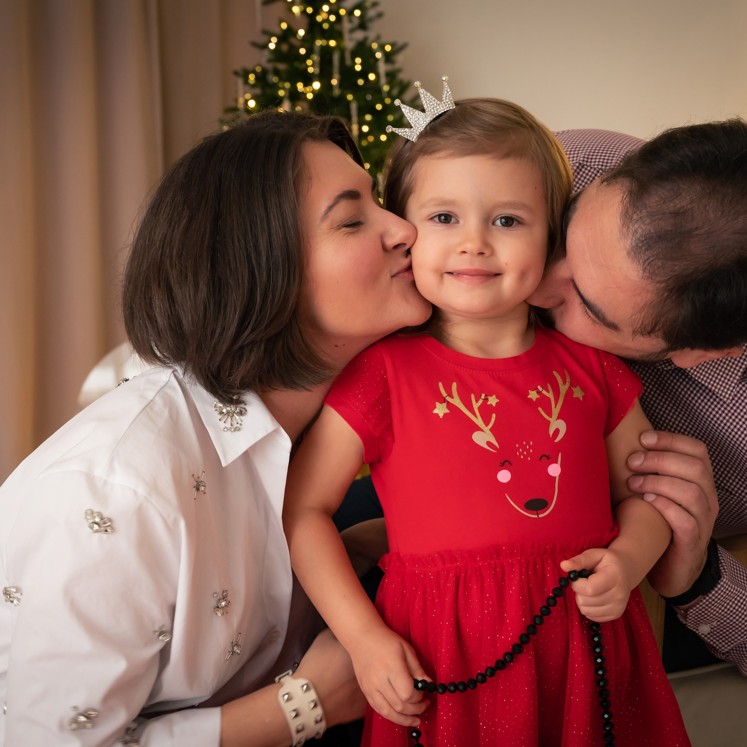 Семейная Новогодняя фотосессия