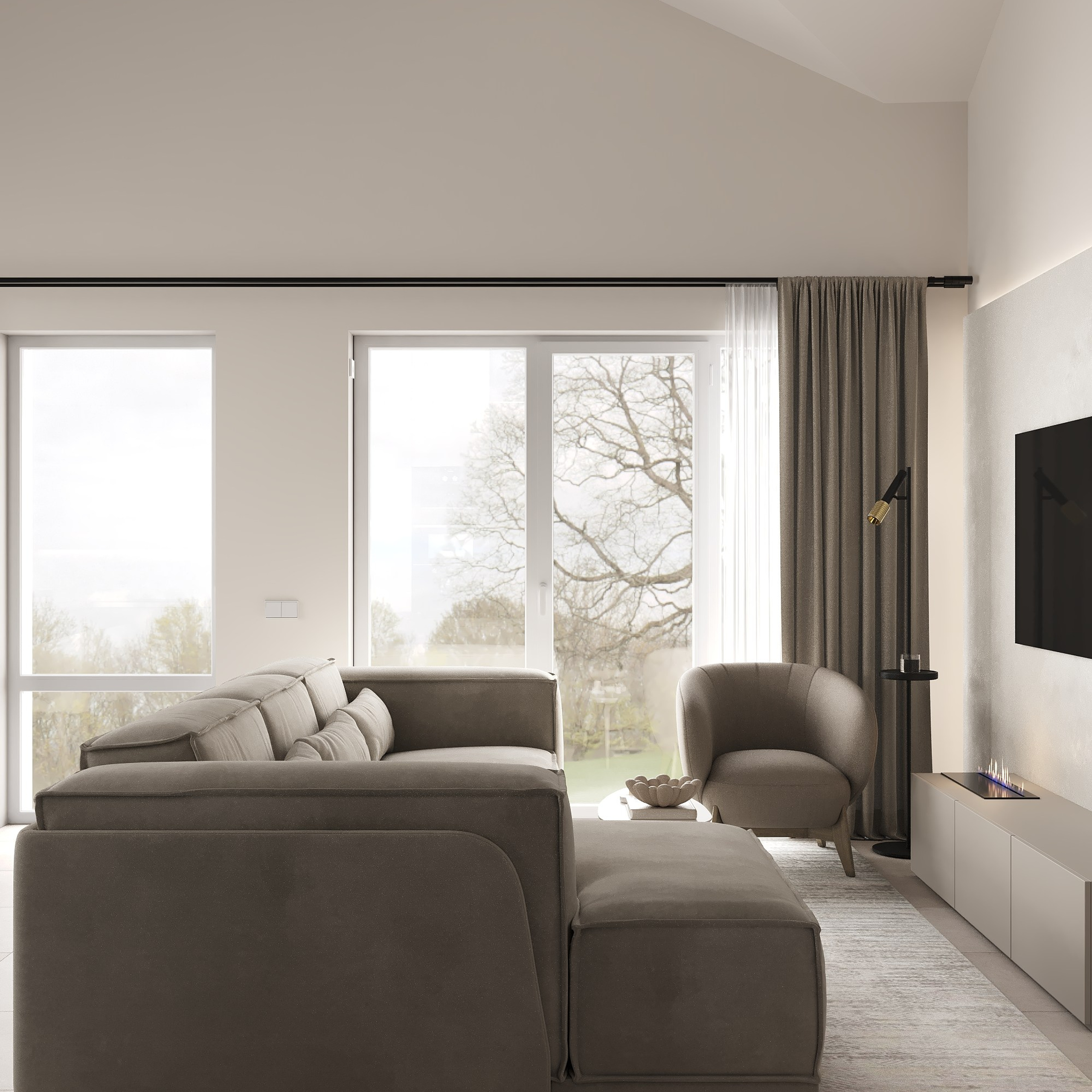 Загородный дом // проект. Дизайнер интерьера | kolchanova.dsgn