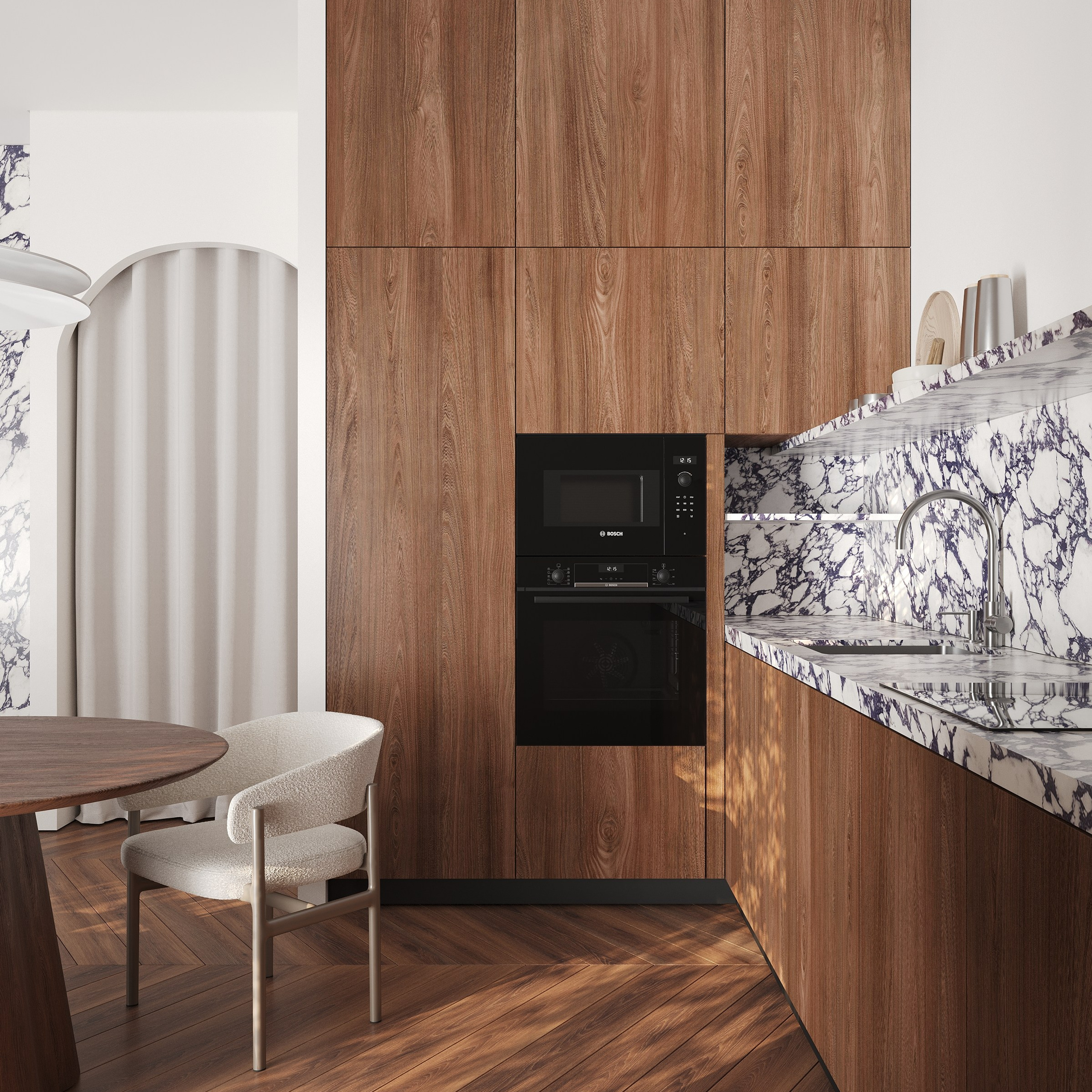 ЖК Малоохтинский 68 // проект. Дизайнер интерьера | kolchanova.dsgn