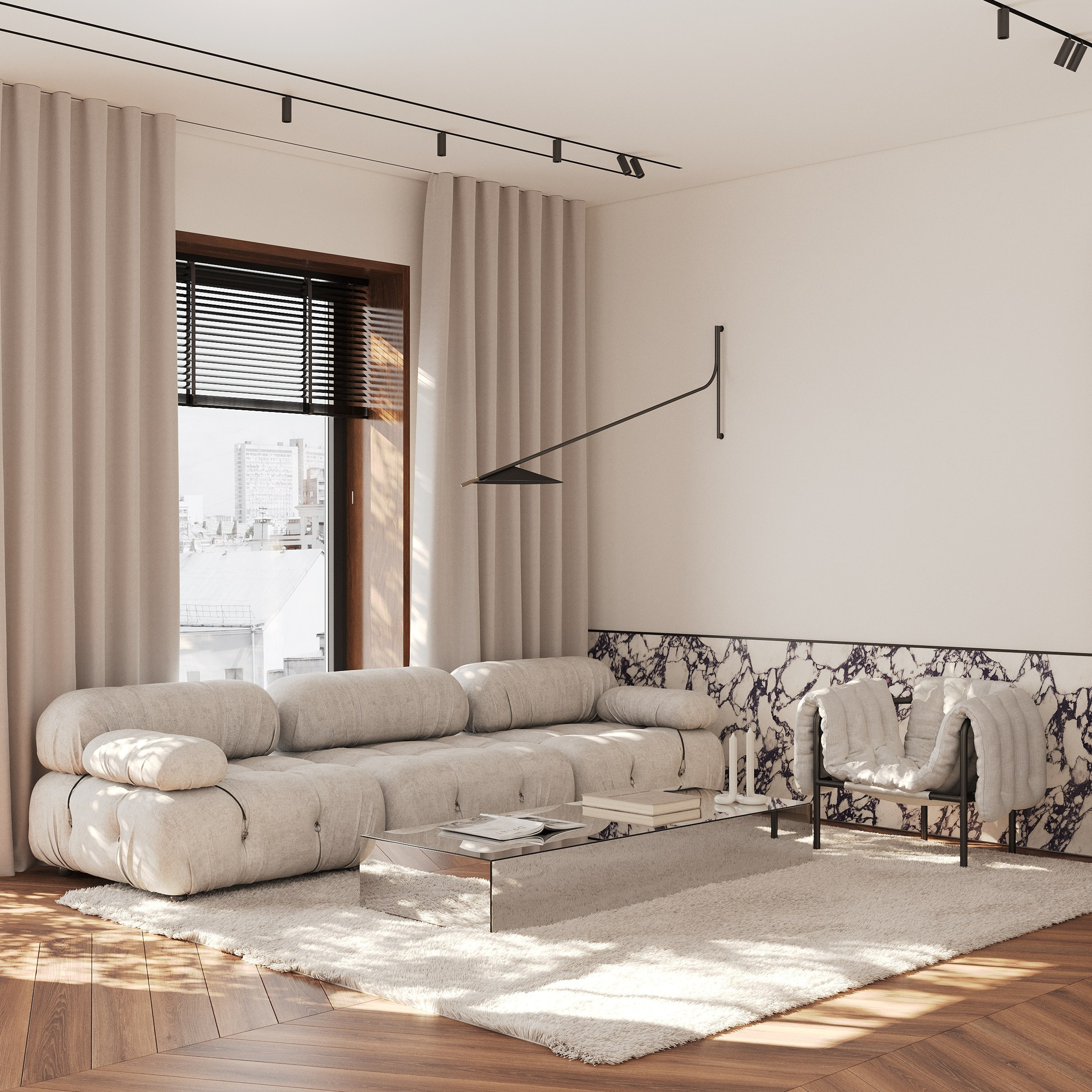 ЖК Малоохтинский 68 // проект. Дизайнер интерьера | kolchanova.dsgn