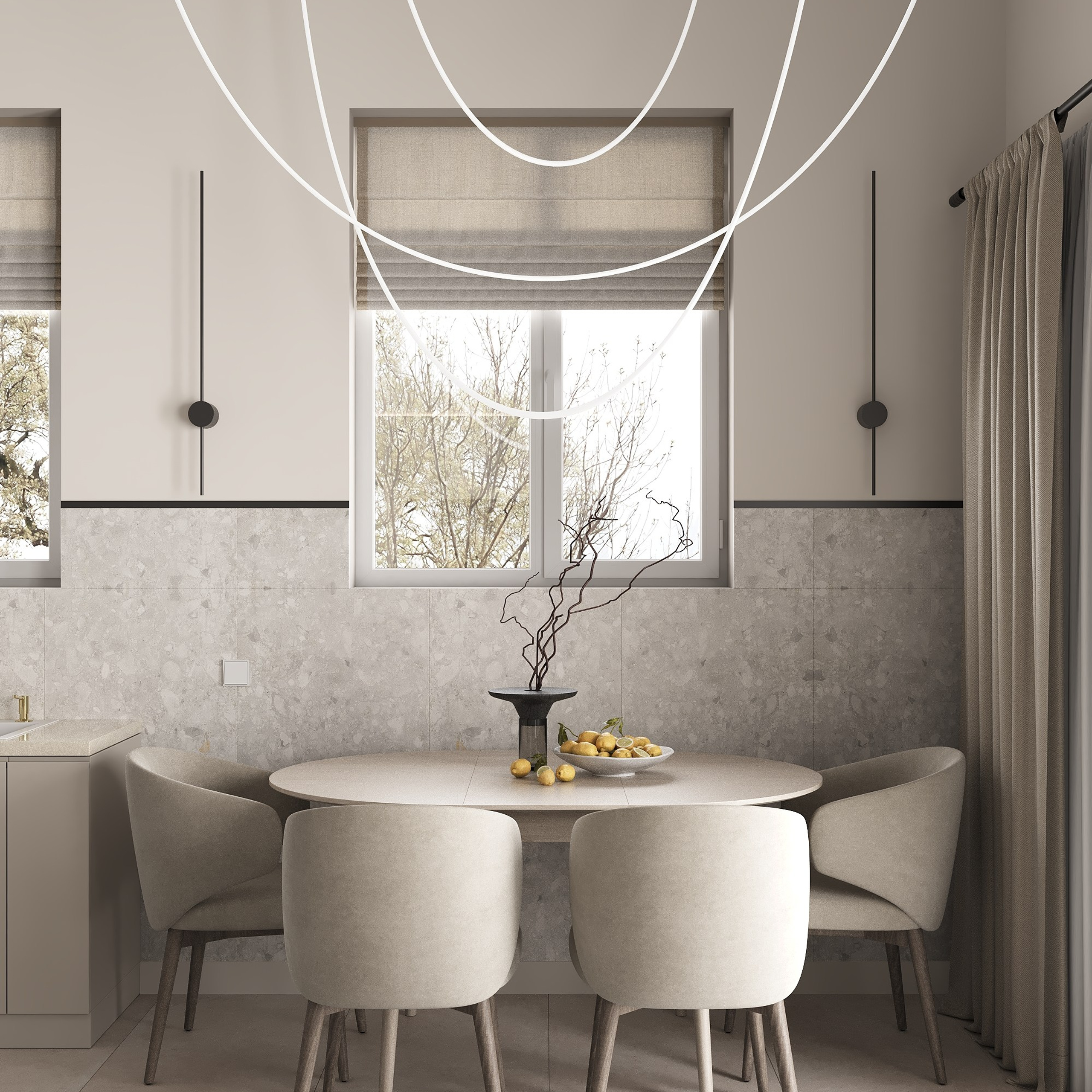 Загородный дом // проект. Дизайнер интерьера | kolchanova.dsgn