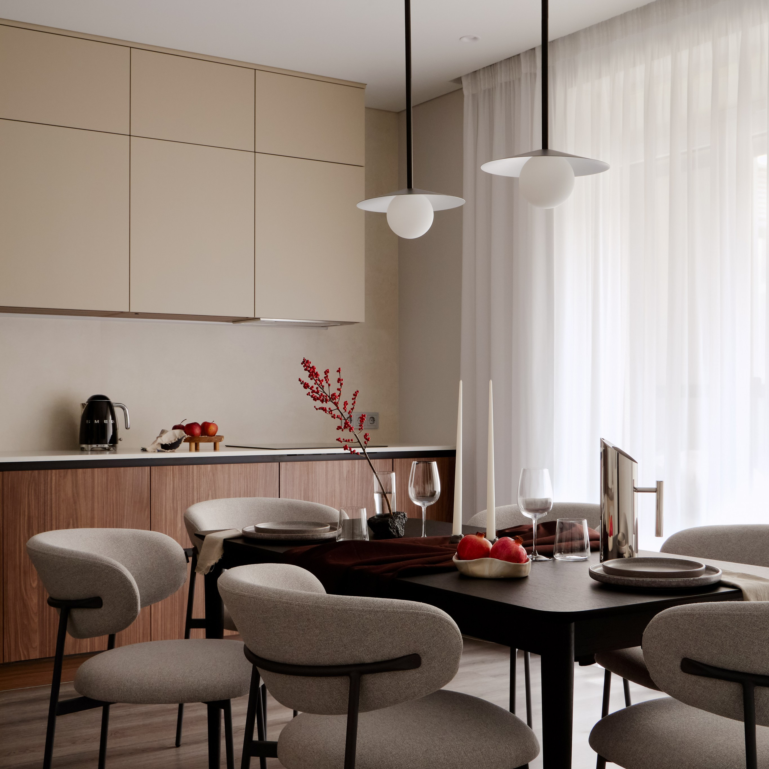 ЖК Амбер клаб // реализован. Дизайнер интерьера | kolchanova.dsgn