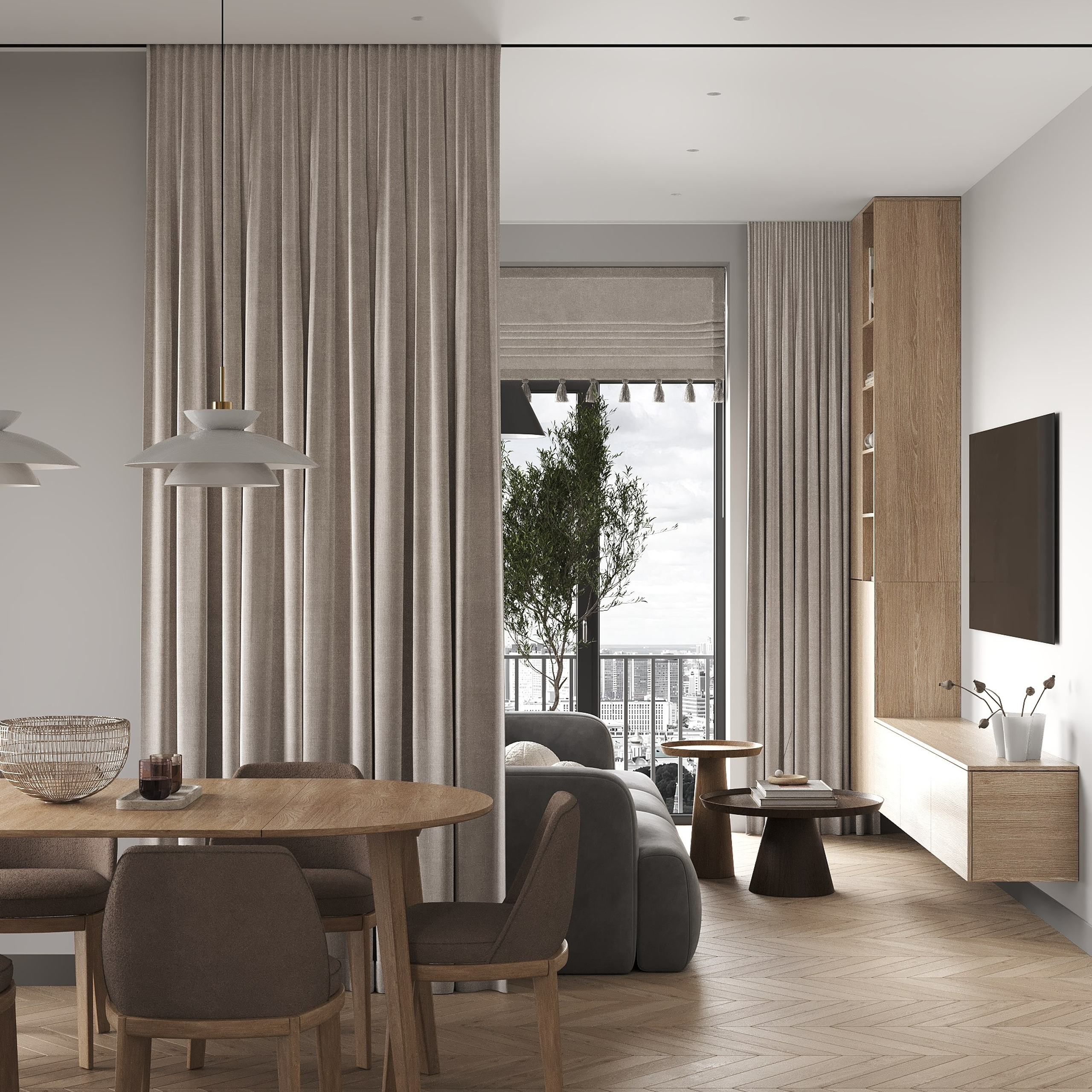 ID Парк Победы / 02 // строительство. Дизайнер интерьера | kolchanova.dsgn