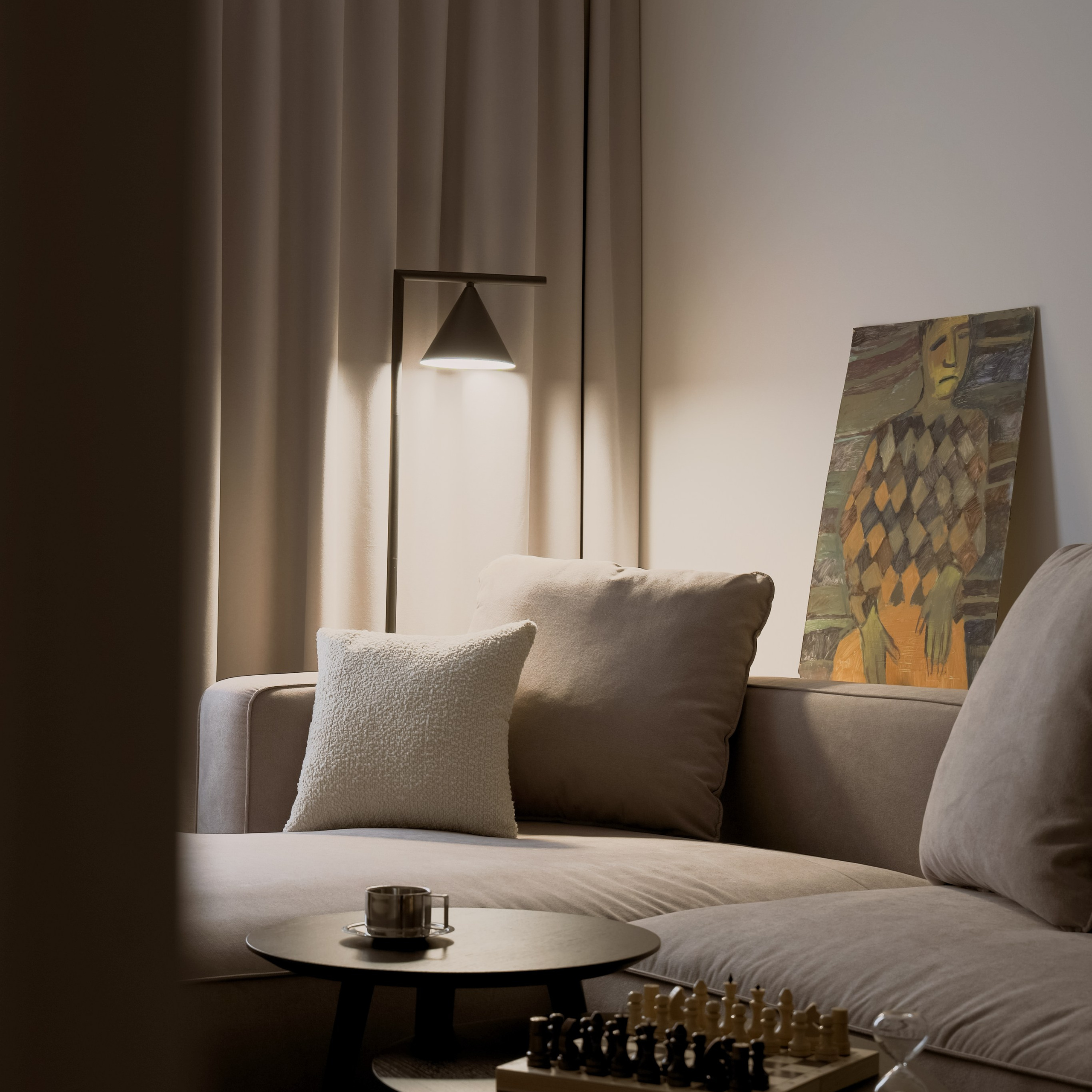 ЖК Амбер клаб // реализован. Дизайнер интерьера | kolchanova.dsgn