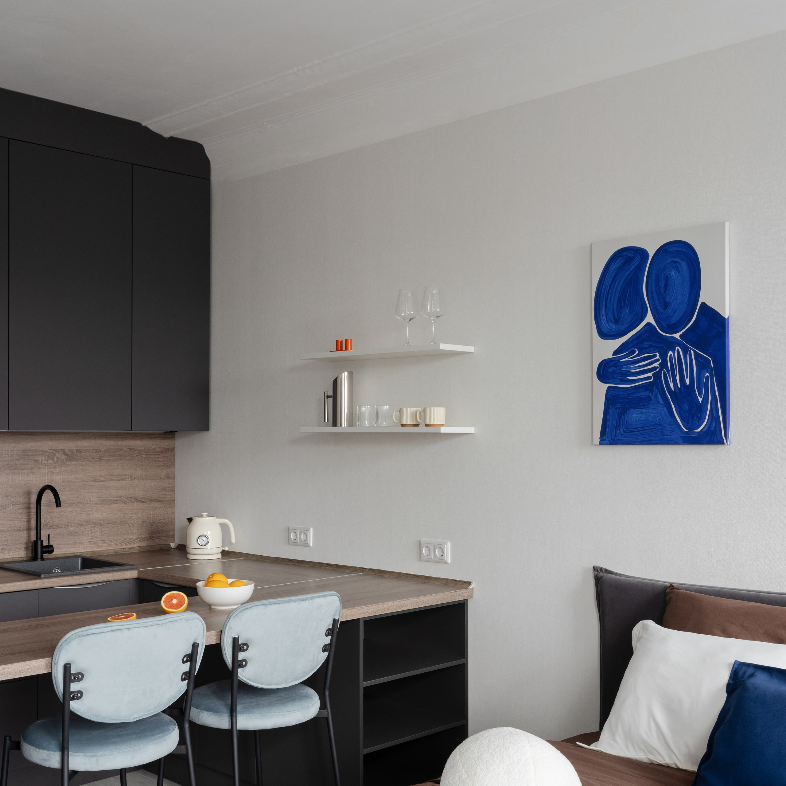 Квартира на Фонтанке под аренду // реализован. Дизайнер интерьера | kolchanova.dsgn