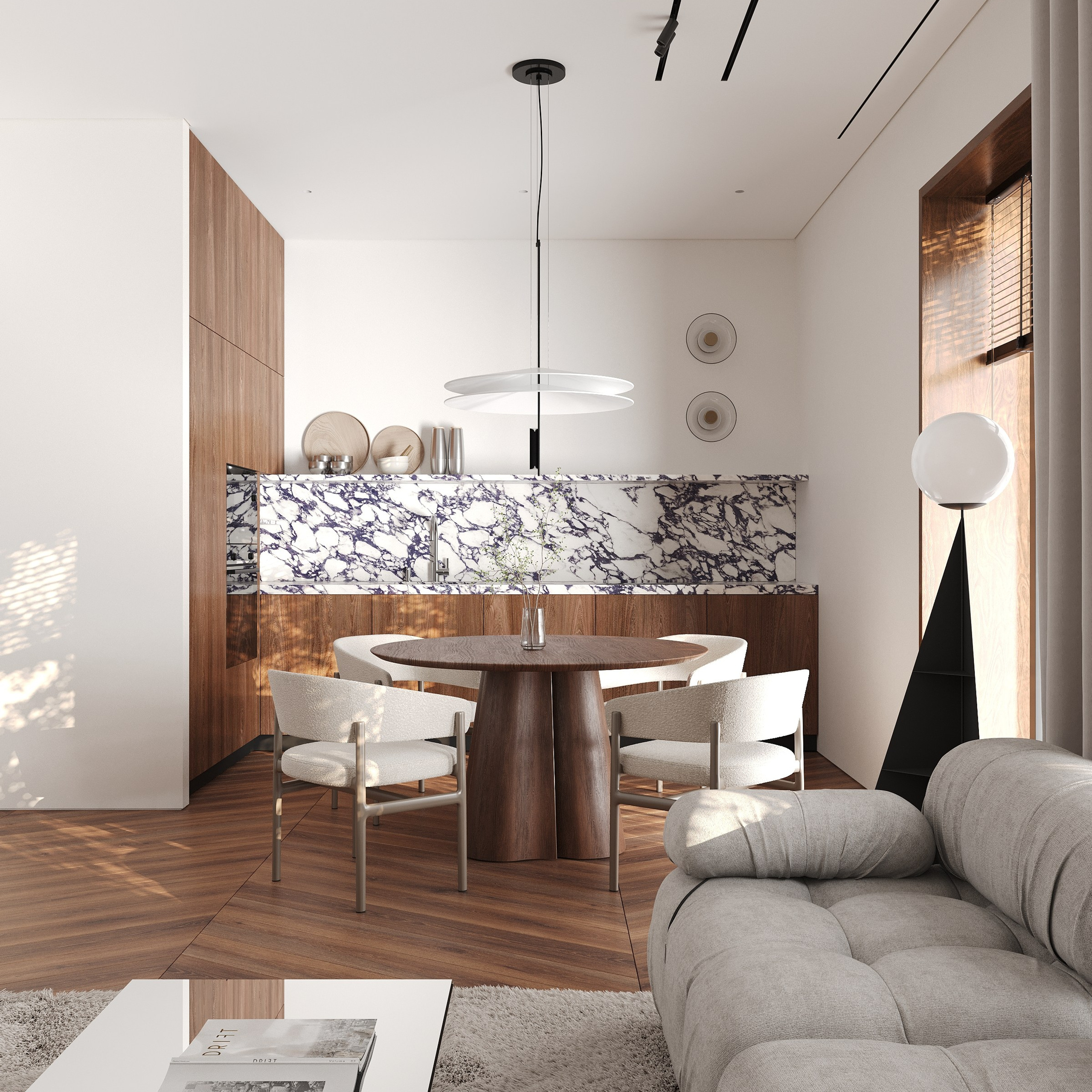 ЖК Малоохтинский 68 // проект. Дизайнер интерьера | kolchanova.dsgn