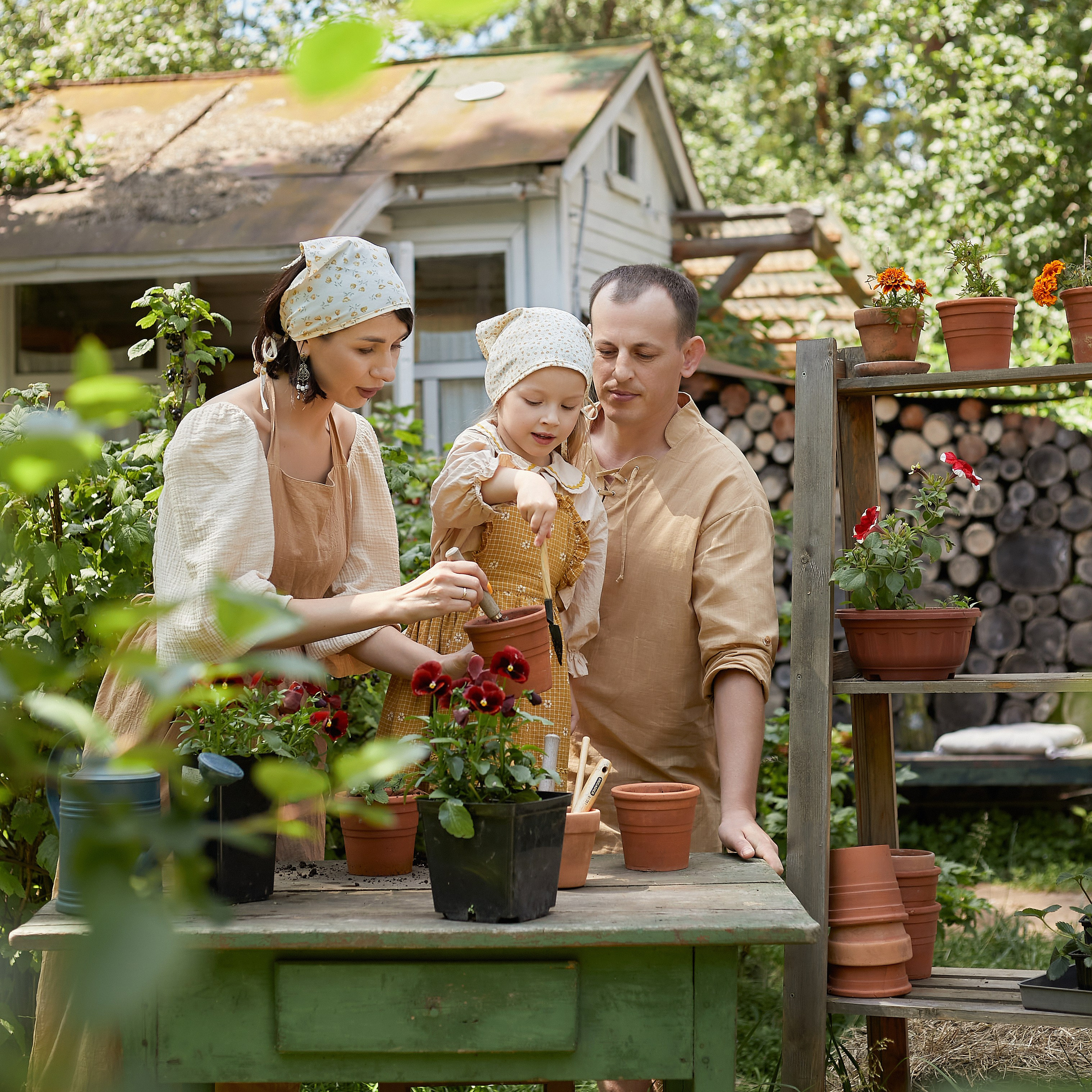 Теплое лето